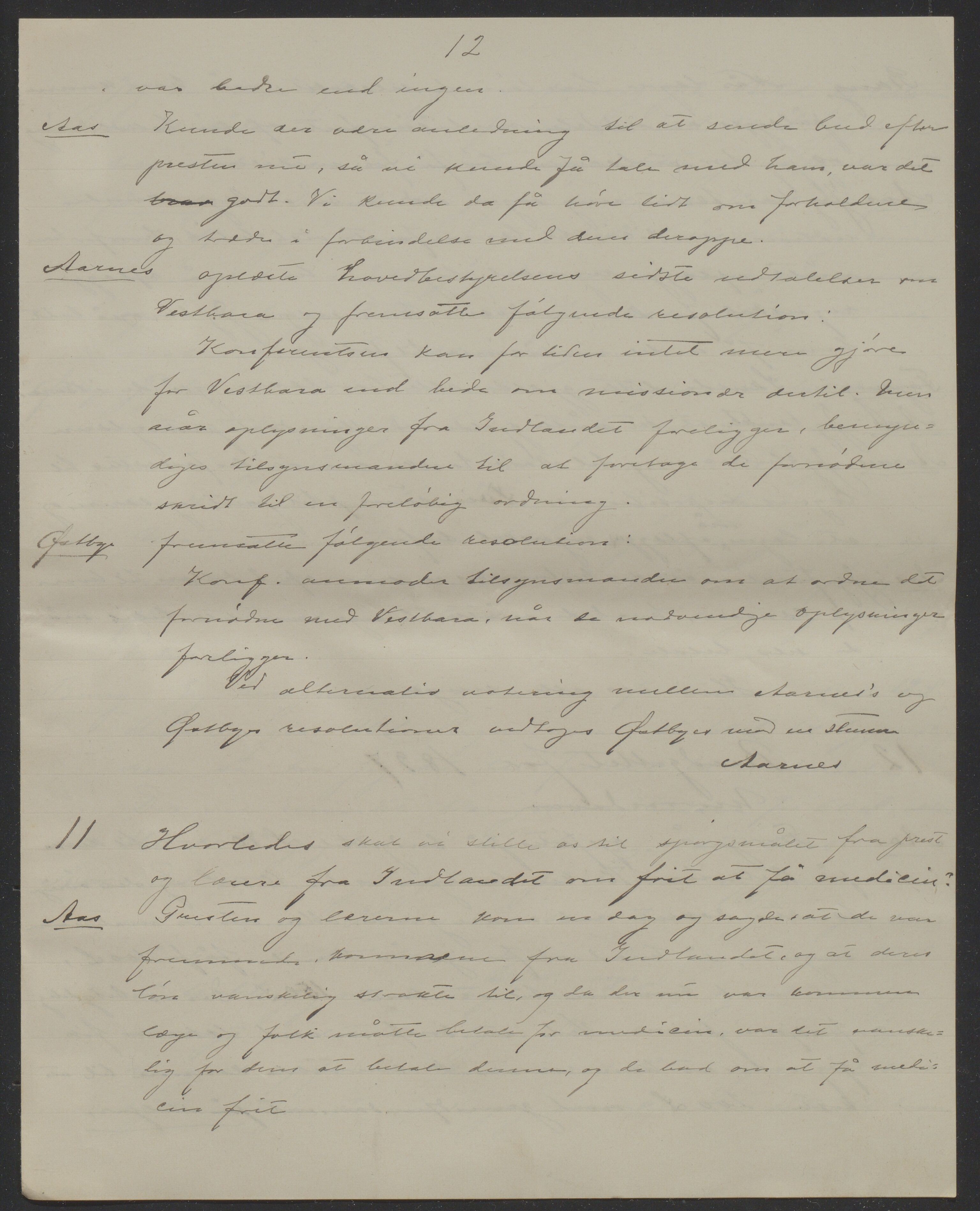 Det Norske Misjonsselskap - hovedadministrasjonen, VID/MA-A-1045/D/Da/Daa/L0041/0001: Konferansereferat og årsberetninger / Konferansereferat fra Vest-Madagaskar., 1896