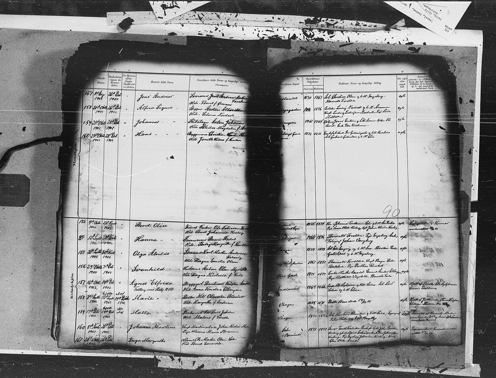Ministerialprotokoller, klokkerbøker og fødselsregistre - Møre og Romsdal, AV/SAT-A-1454/572/L0855: Parish register (official) no. 572A18, 1898-1913, p. 90