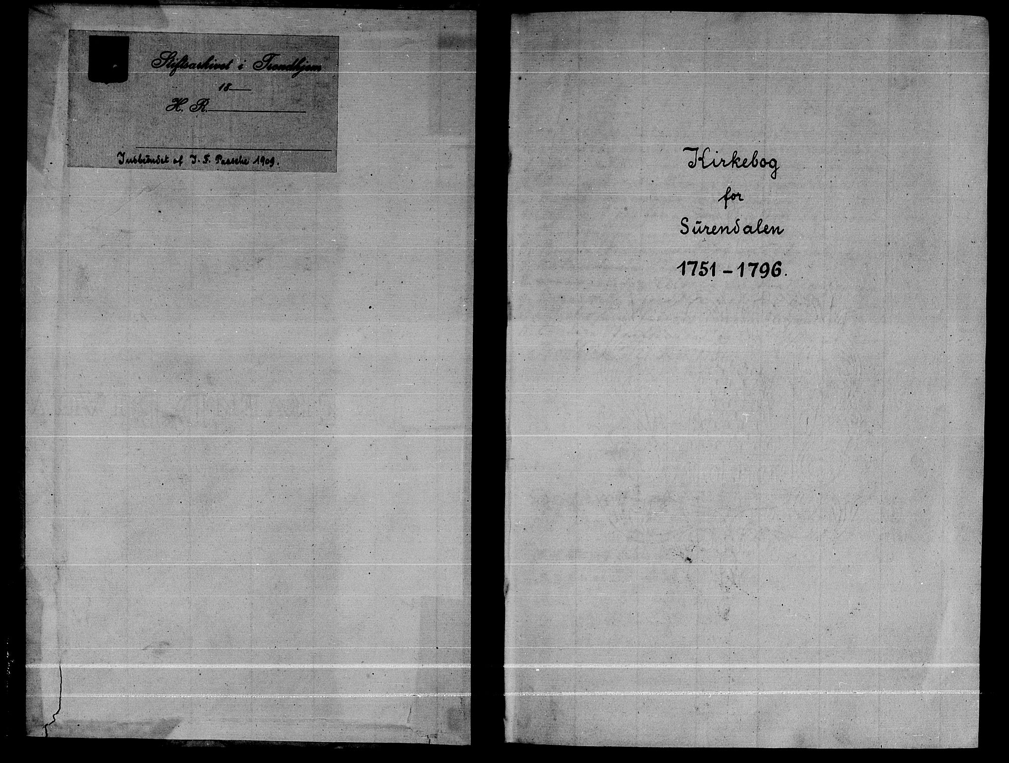 Ministerialprotokoller, klokkerbøker og fødselsregistre - Møre og Romsdal, AV/SAT-A-1454/595/L1039: Parish register (official) no. 595A01, 1750-1796