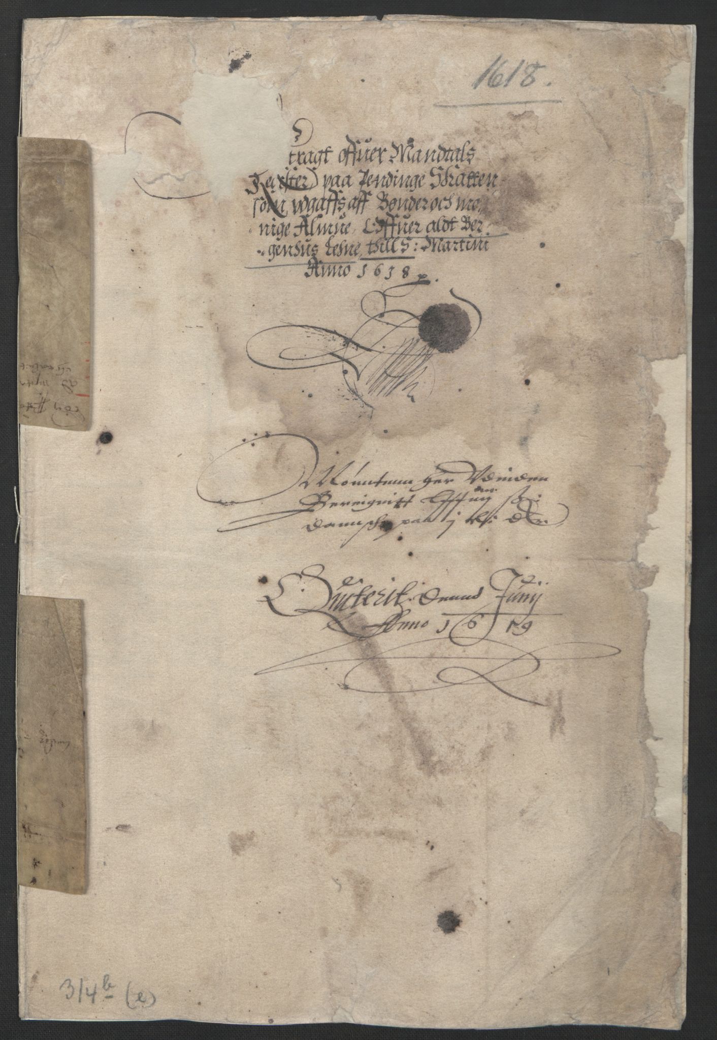 Rentekammeret inntil 1814, Reviderte regnskaper, Lensregnskaper, AV/RA-EA-5023/R/Rb/Rbt/L0028: Bergenhus len, 1615-1620