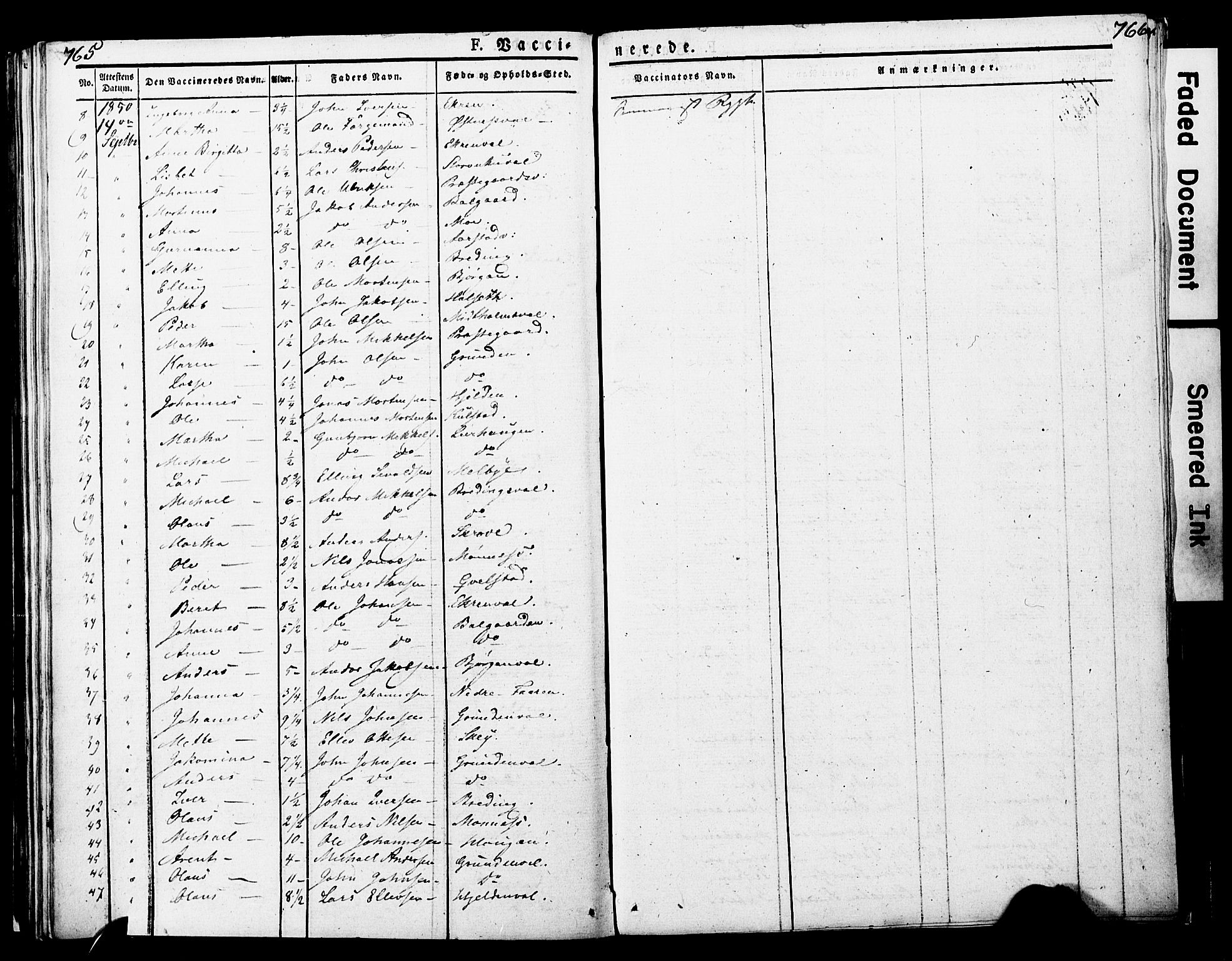 Ministerialprotokoller, klokkerbøker og fødselsregistre - Nord-Trøndelag, AV/SAT-A-1458/723/L0243: Parish register (official) no. 723A12, 1822-1851, p. 765-766