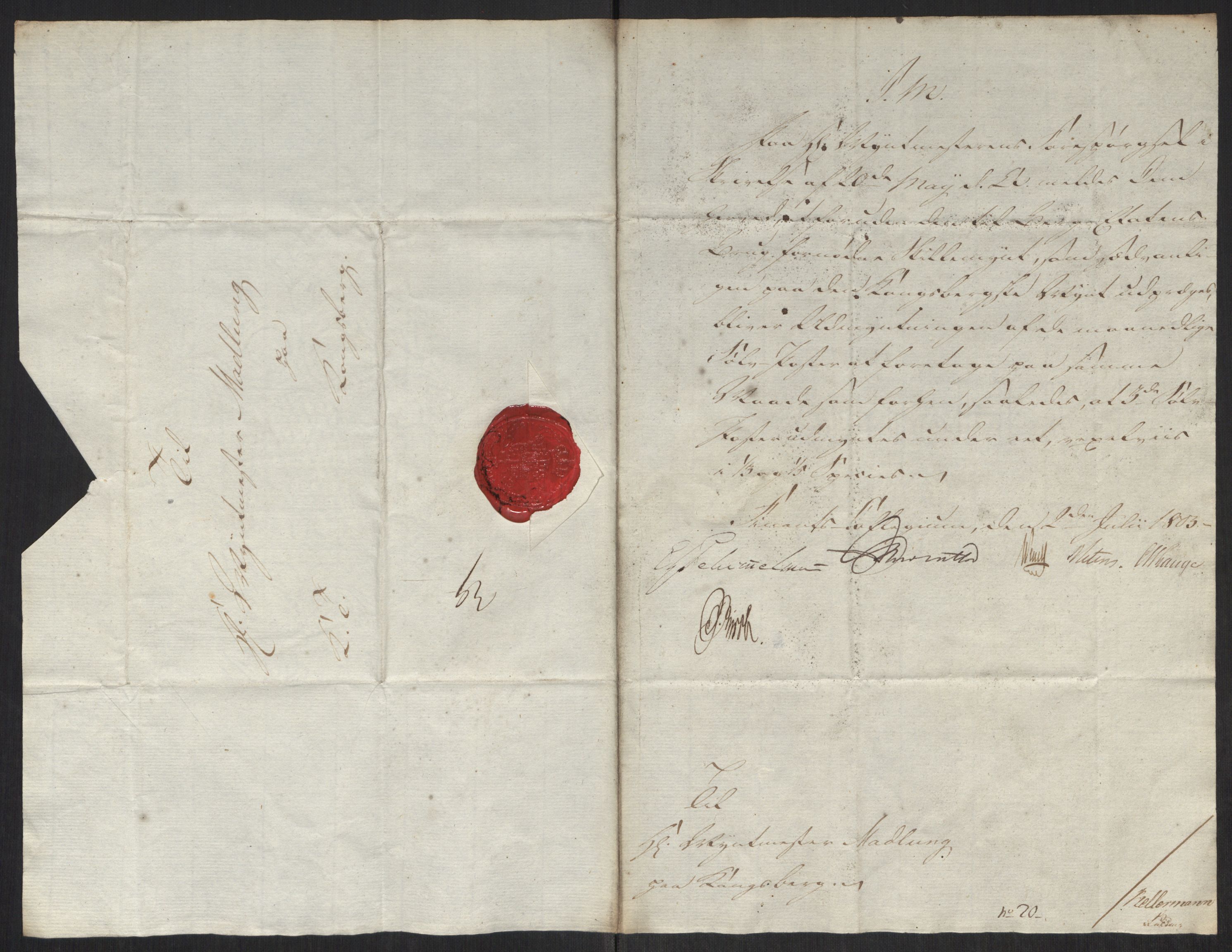 Rentekammeret inntil 1814, Realistisk ordnet avdeling, RA/EA-4070/Oa/L0008: [Y6]: Embetsbrev til myntmesteren på Kongsberg (1797-1806 og 1808-1813), 1797-1813, p. 143