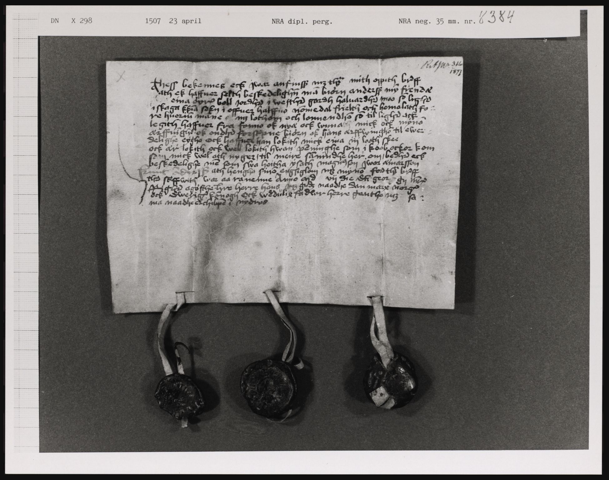 Riksarkivets diplomsamling, AV/RA-EA-5965/F01, 1333-1571, p. 5617