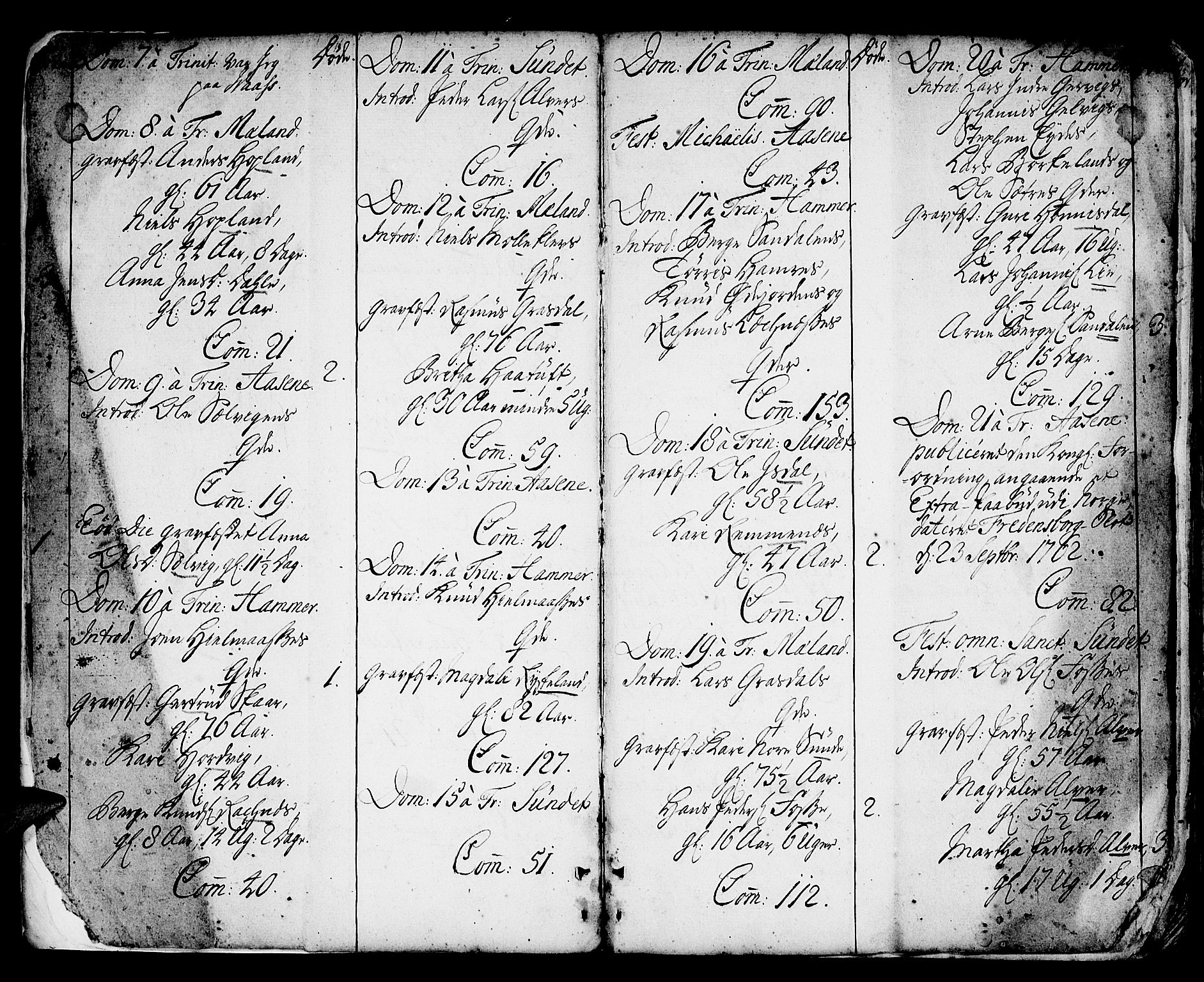 Hamre sokneprestembete, SAB/A-75501/H/Ha/Haa/Haaa/L0007: Parish register (official) no. A 7, 1762-1777, p. 5