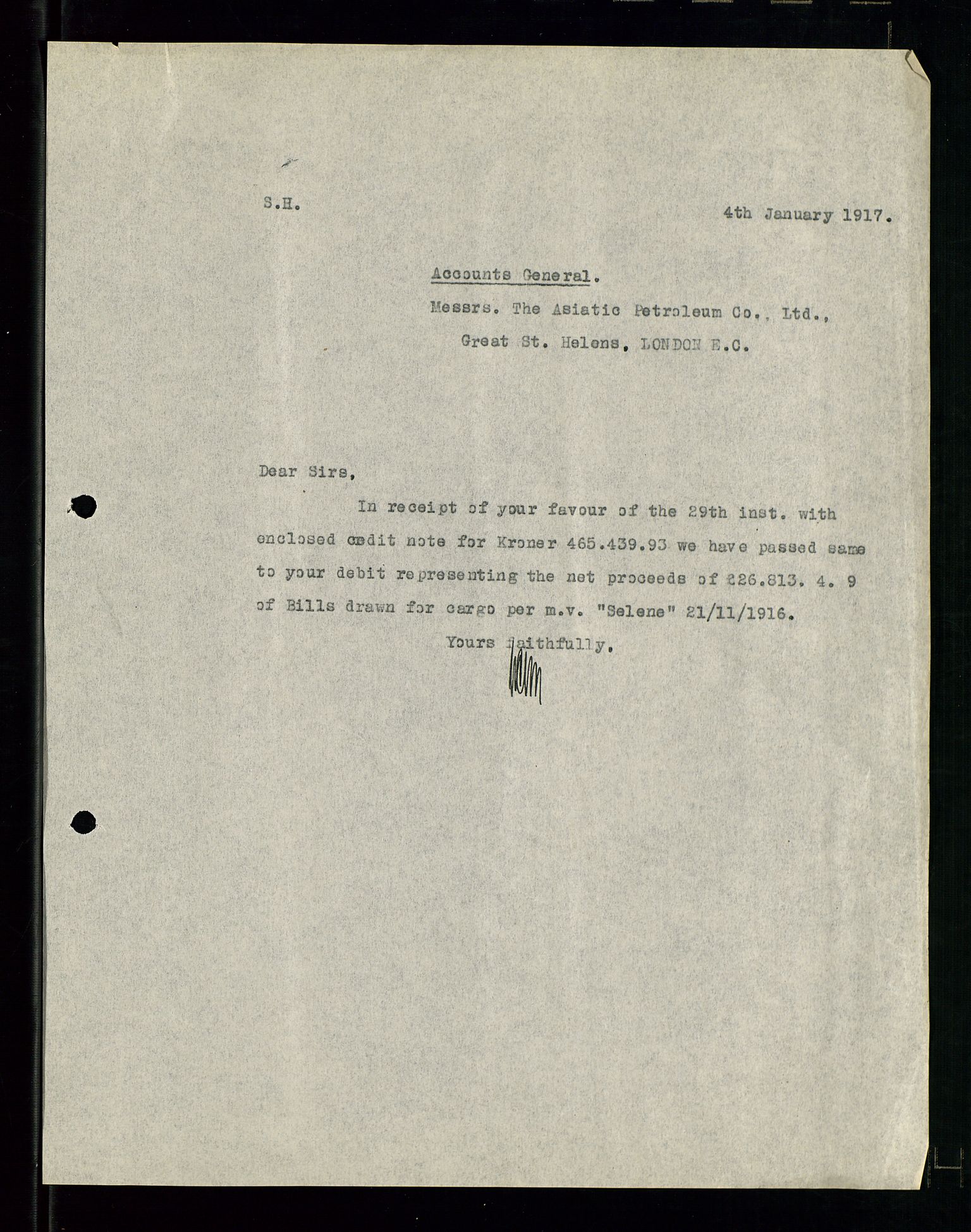 Pa 1521 - A/S Norske Shell, AV/SAST-A-101915/E/Ea/Eaa/L0001: Sjefskorrespondanse, 1917, p. 532