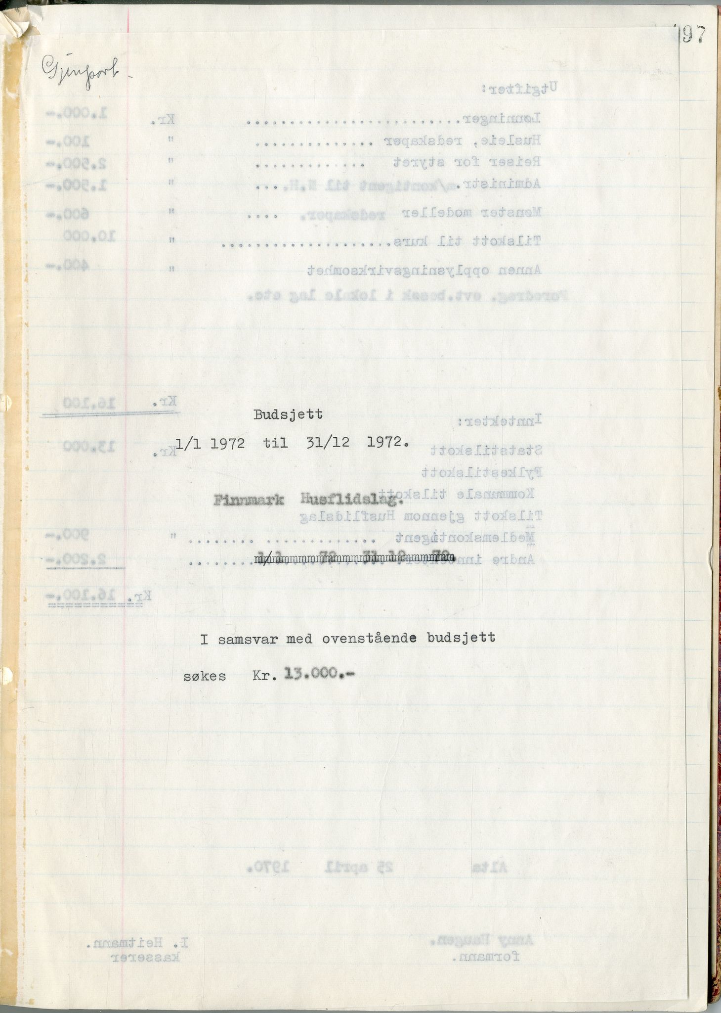 Finnmark Husflidslag, FMFB/A-1134/A/L0001: Møtebok, 1948-1970, p. 200