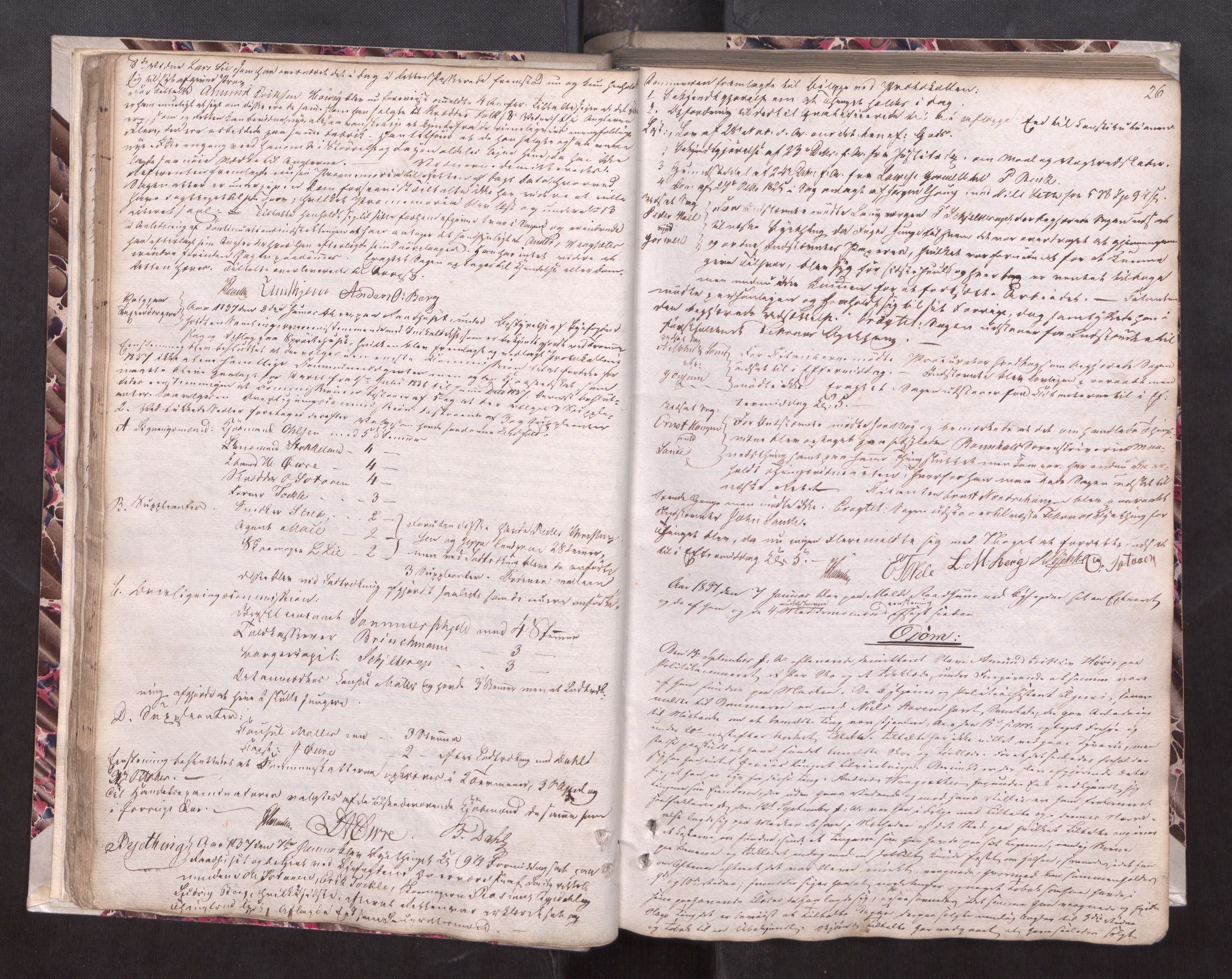 Molde byfogd, AV/SAT-A-0025/1/1A/L0003: Justisprotokoll, 1836-1841, p. 25b-26a