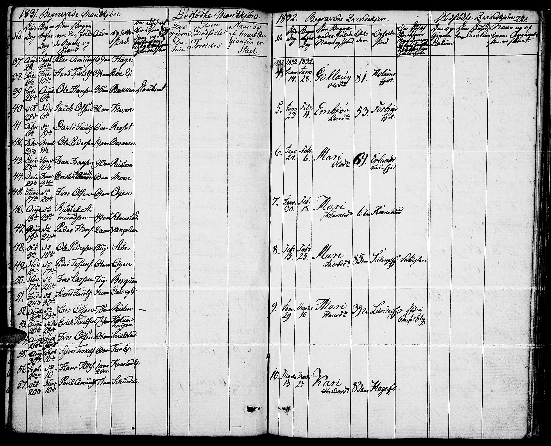 Fron prestekontor, AV/SAH-PREST-078/H/Ha/Haa/L0003: Parish register (official) no. 3, 1828-1838, p. 221