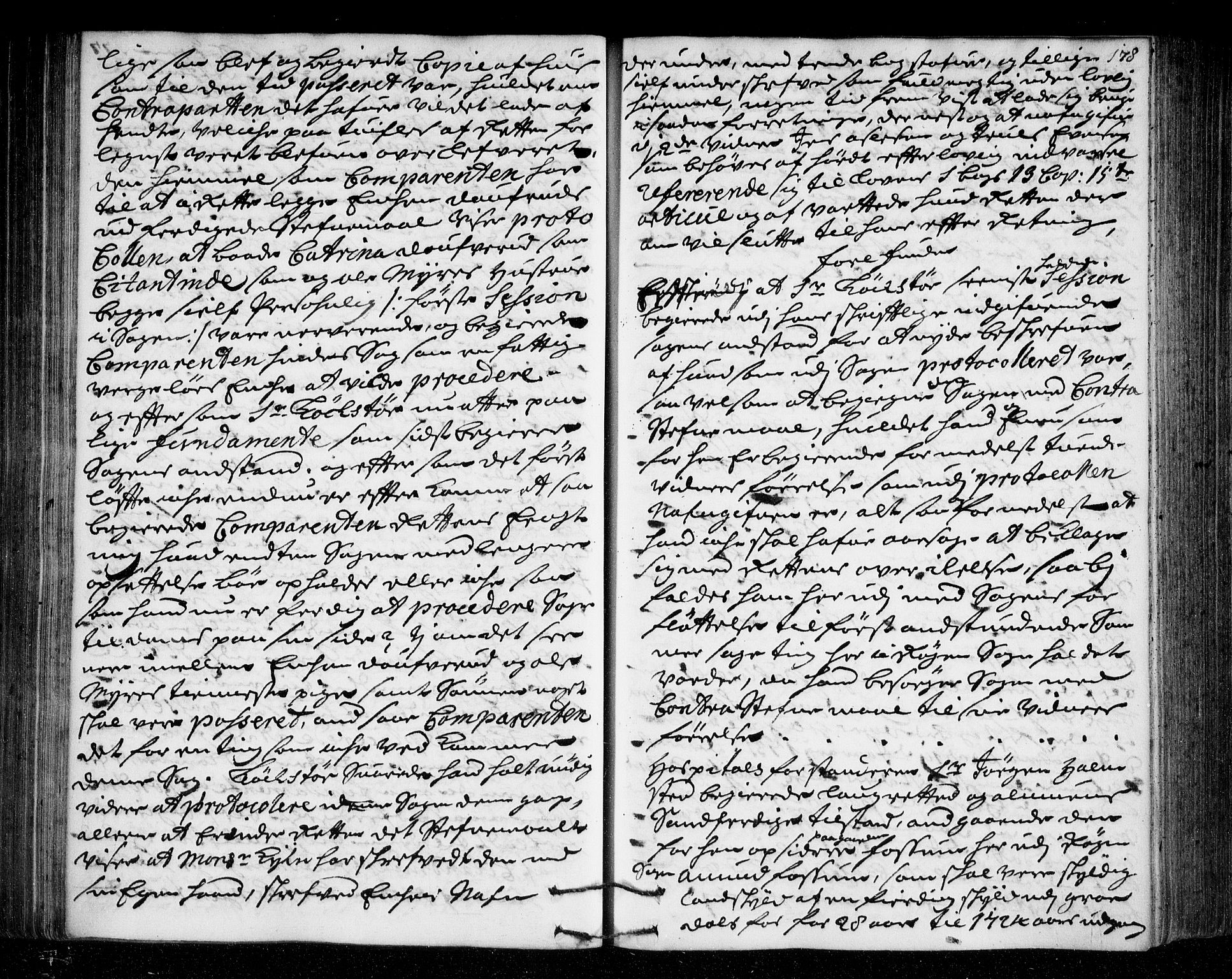 Lier, Røyken og Hurum sorenskriveri, AV/SAKO-A-89/F/Fa/L0046: Tingbok, 1729-1733, p. 178