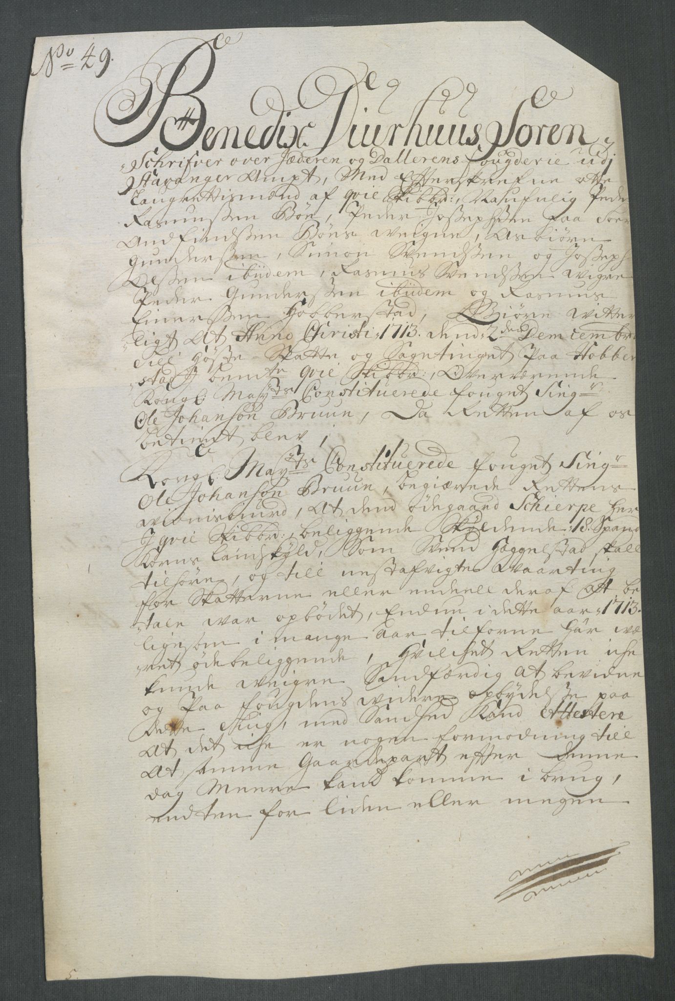 Rentekammeret inntil 1814, Reviderte regnskaper, Fogderegnskap, AV/RA-EA-4092/R46/L2738: Fogderegnskap Jæren og Dalane, 1713-1714, p. 200