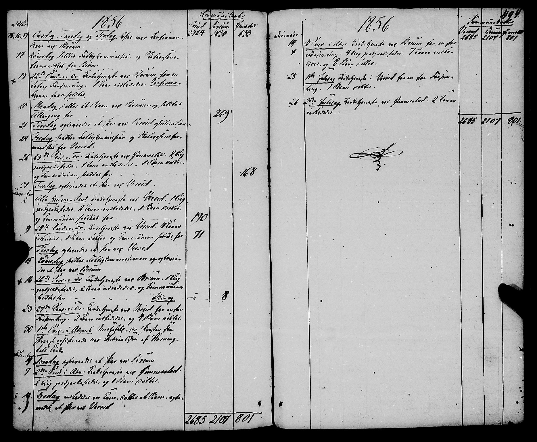 Gloppen sokneprestembete, AV/SAB-A-80101/H/Haa/Haaa/L0009: Parish register (official) no. A 9, 1855-1870, p. 494