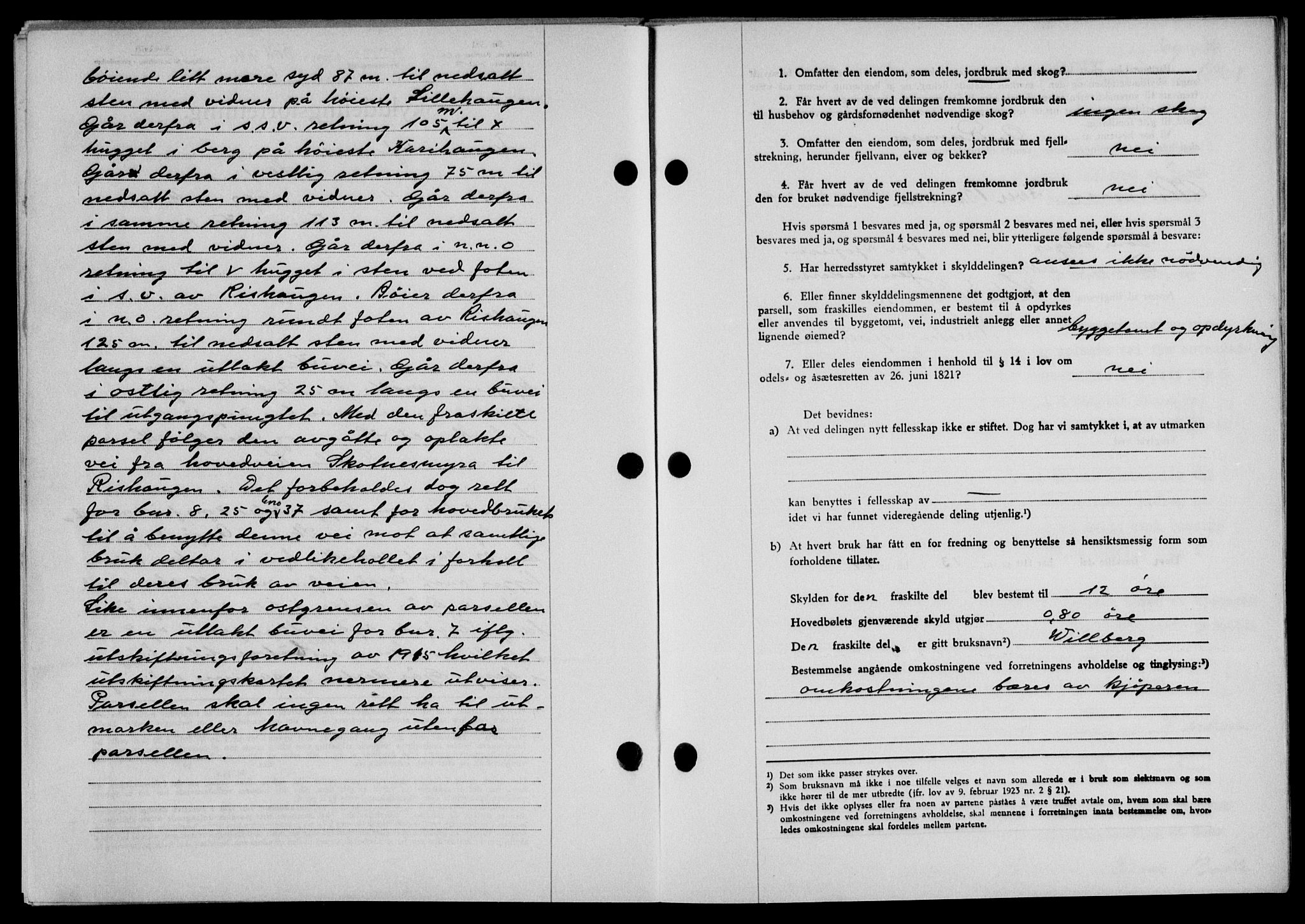 Lofoten sorenskriveri, SAT/A-0017/1/2/2C/L0007a: Mortgage book no. 7a, 1939-1940, Diary no: : 508/1940