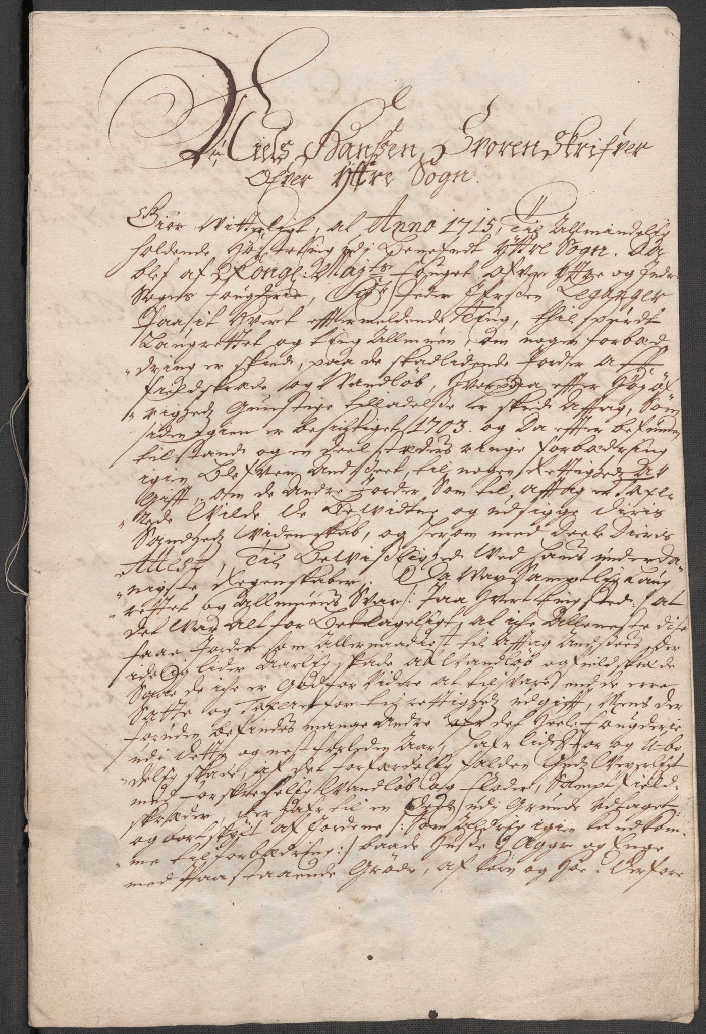 Rentekammeret inntil 1814, Reviderte regnskaper, Fogderegnskap, AV/RA-EA-4092/R52/L3320: Fogderegnskap Sogn, 1715-1716, p. 266