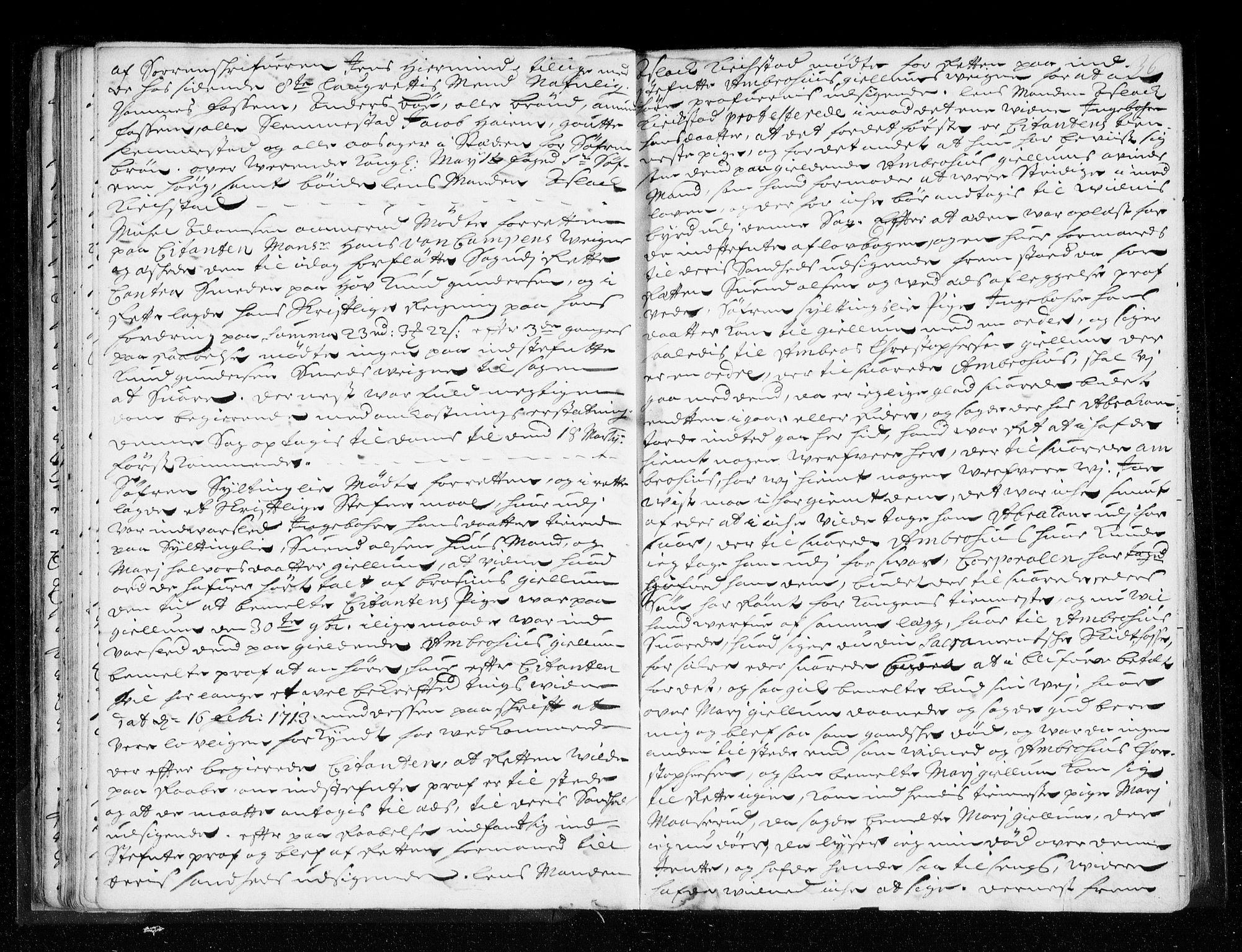 Lier, Røyken og Hurum sorenskriveri, SAKO/A-89/F/Fa/L0043: Tingbok, 1712-1716, p. 36