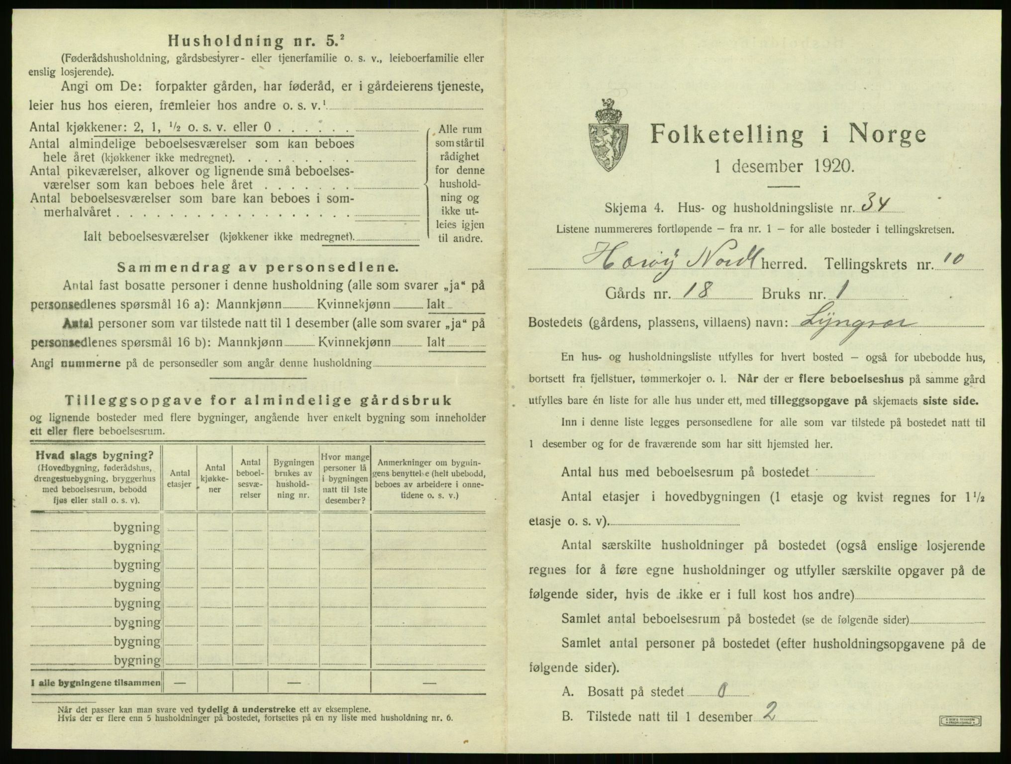 SAT, 1920 census for Herøy, 1920, p. 914