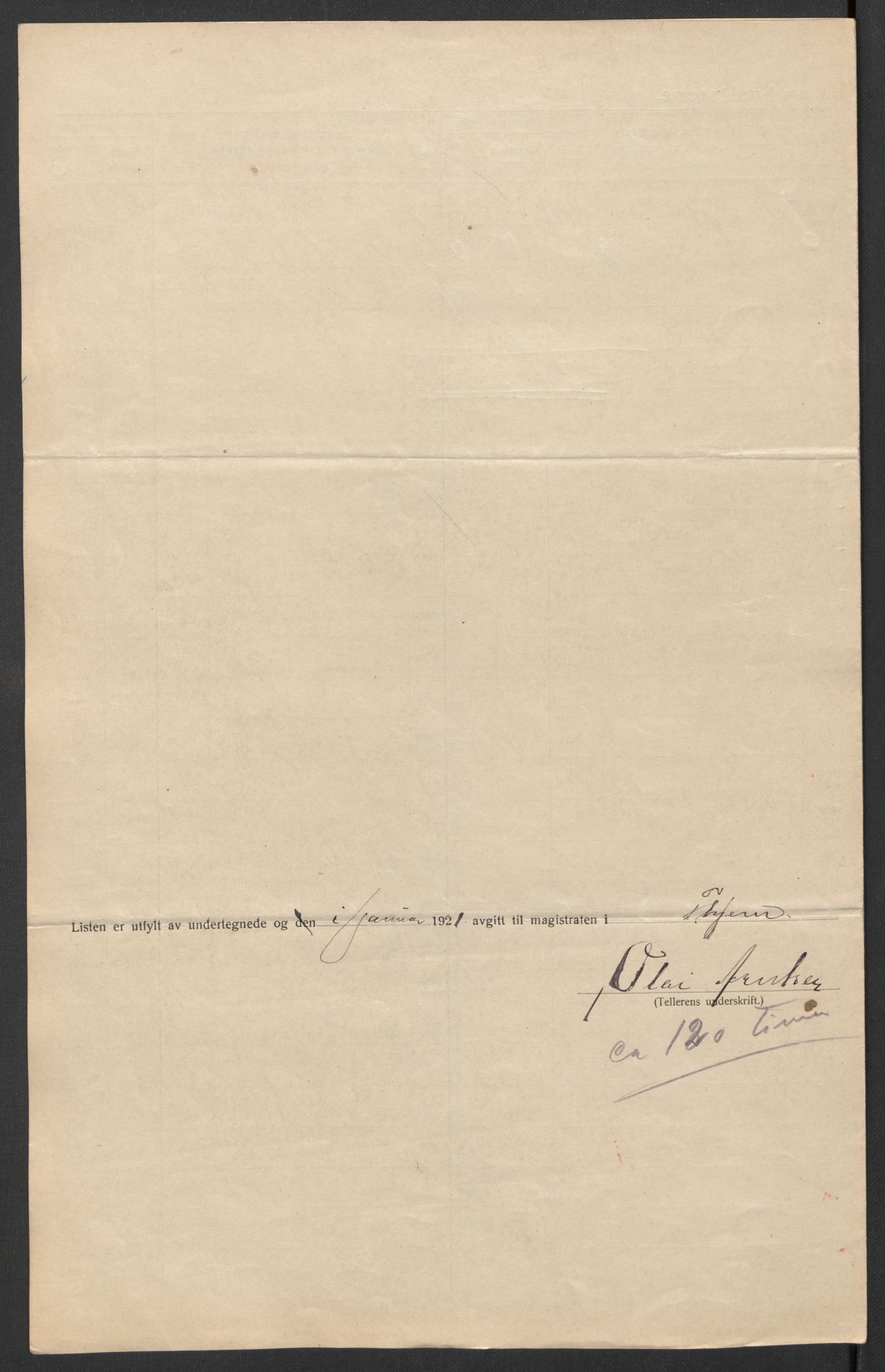 SAT, 1920 census for Trondheim, 1920, p. 106