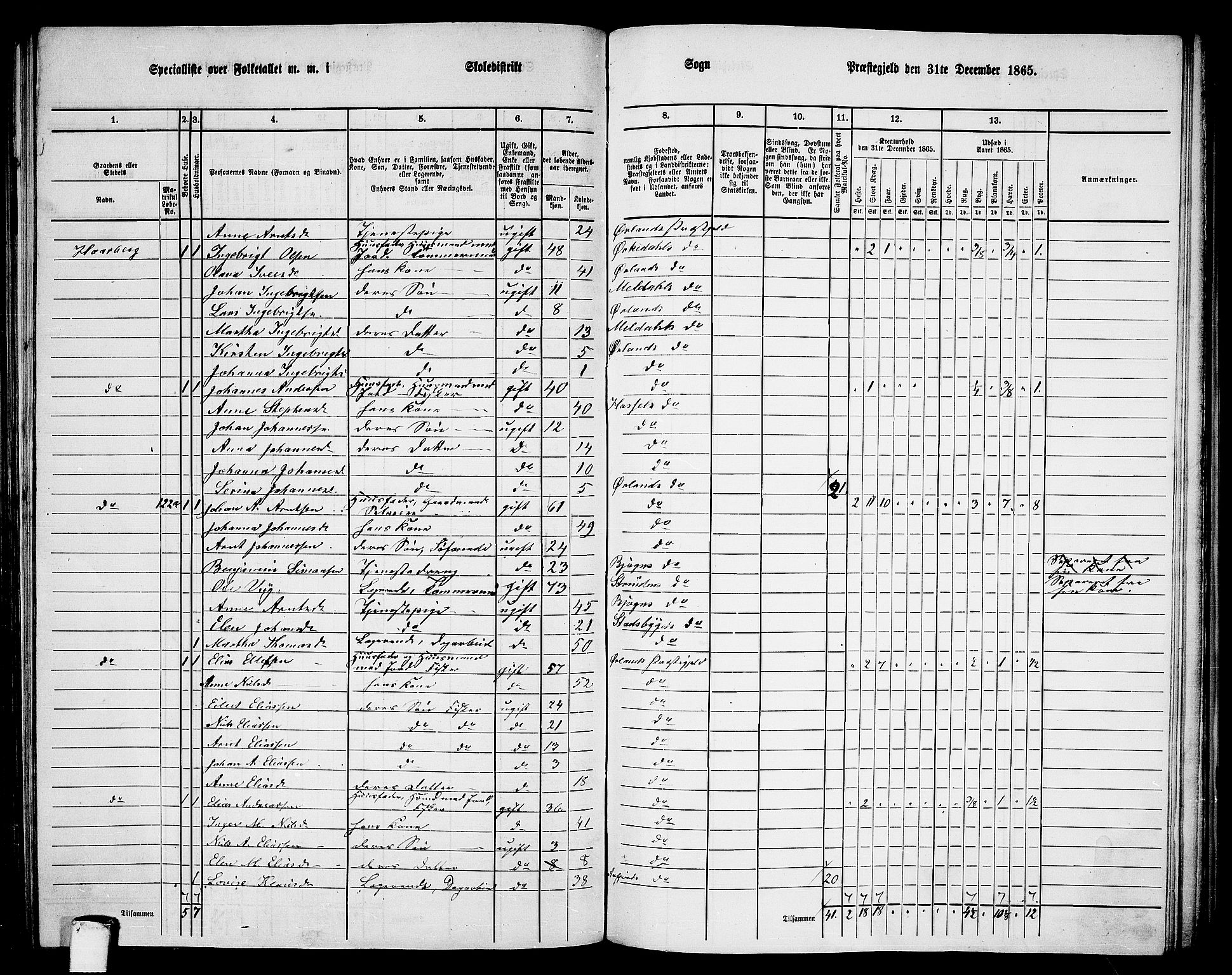 RA, 1865 census for Ørland, 1865, p. 107