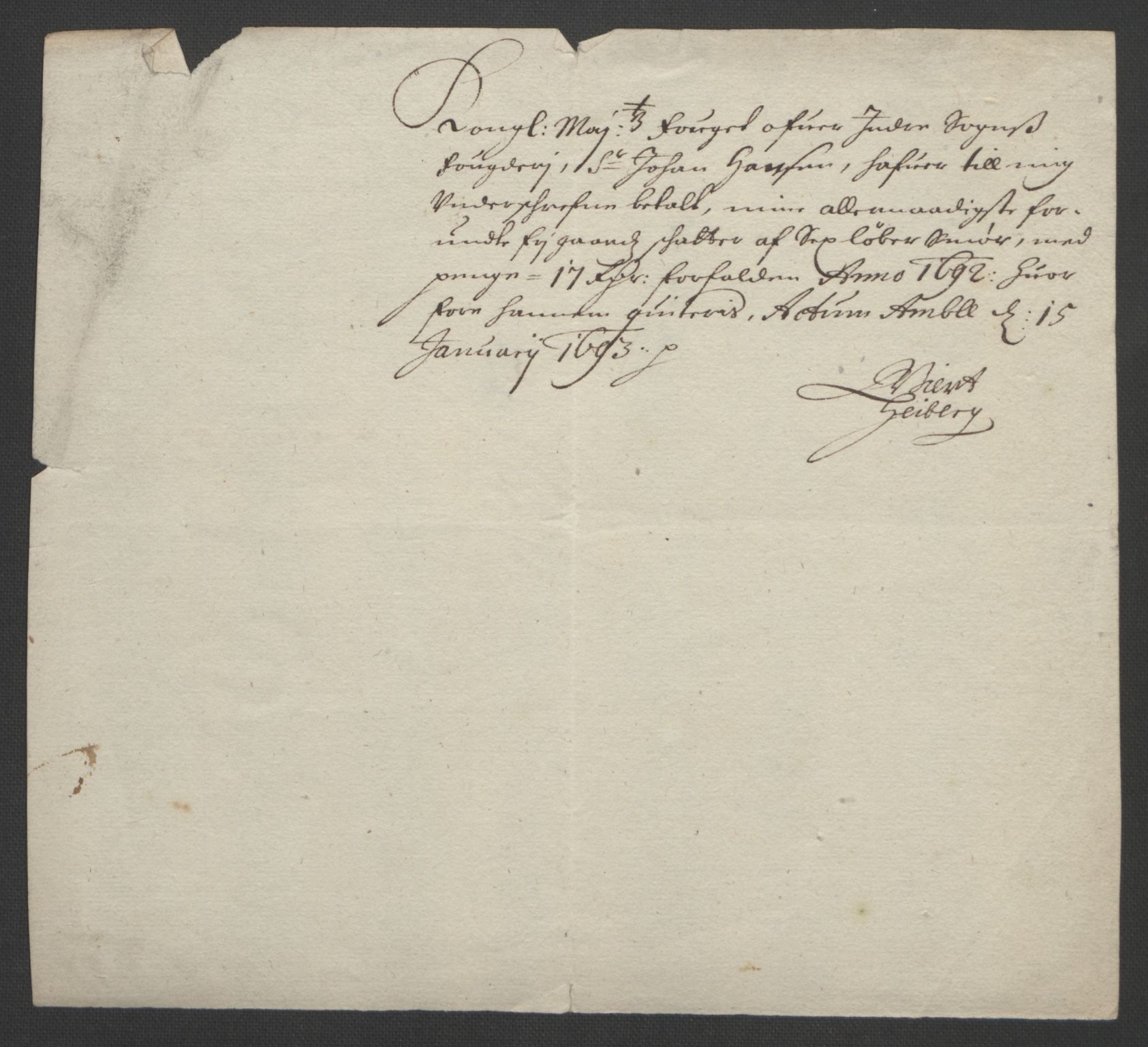 Rentekammeret inntil 1814, Reviderte regnskaper, Fogderegnskap, AV/RA-EA-4092/R52/L3306: Fogderegnskap Sogn, 1691-1692, p. 246