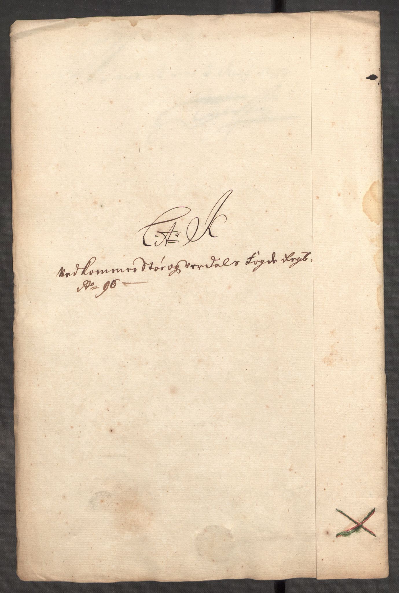 Rentekammeret inntil 1814, Reviderte regnskaper, Fogderegnskap, RA/EA-4092/R62/L4188: Fogderegnskap Stjørdal og Verdal, 1696, p. 135