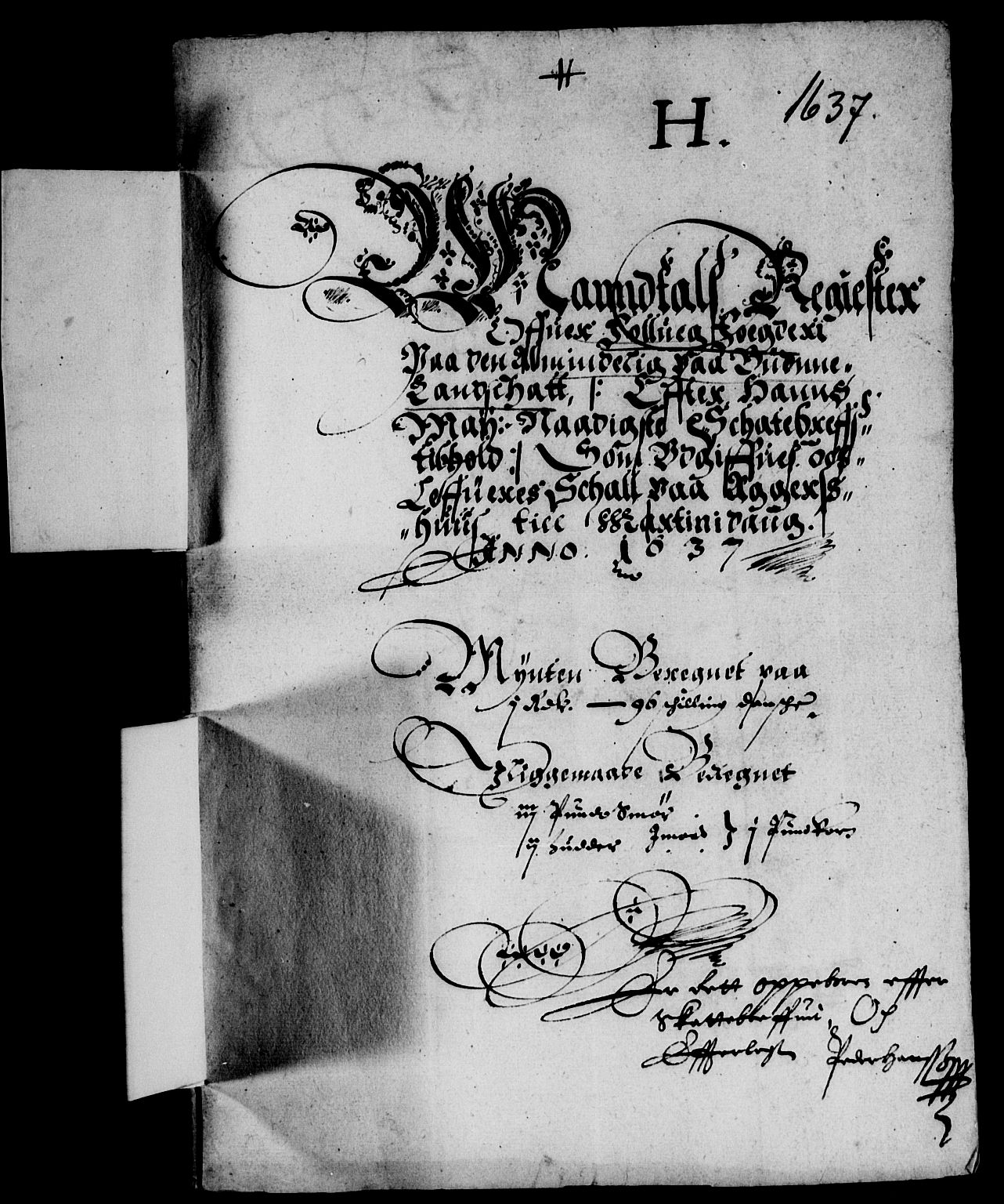 Rentekammeret inntil 1814, Reviderte regnskaper, Lensregnskaper, AV/RA-EA-5023/R/Rb/Rba/L0134: Akershus len, 1637