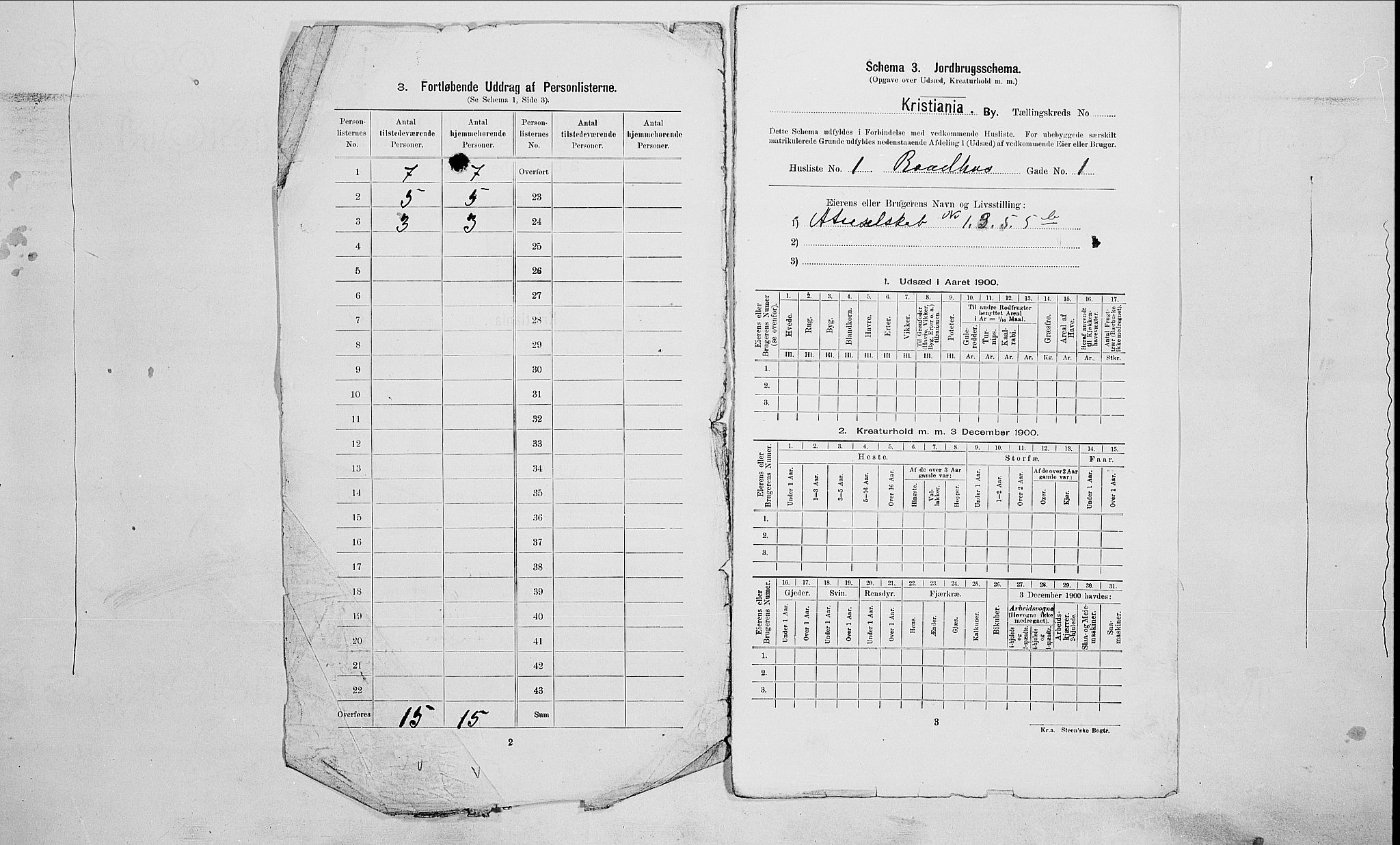SAO, 1900 census for Kristiania, 1900, p. 73473