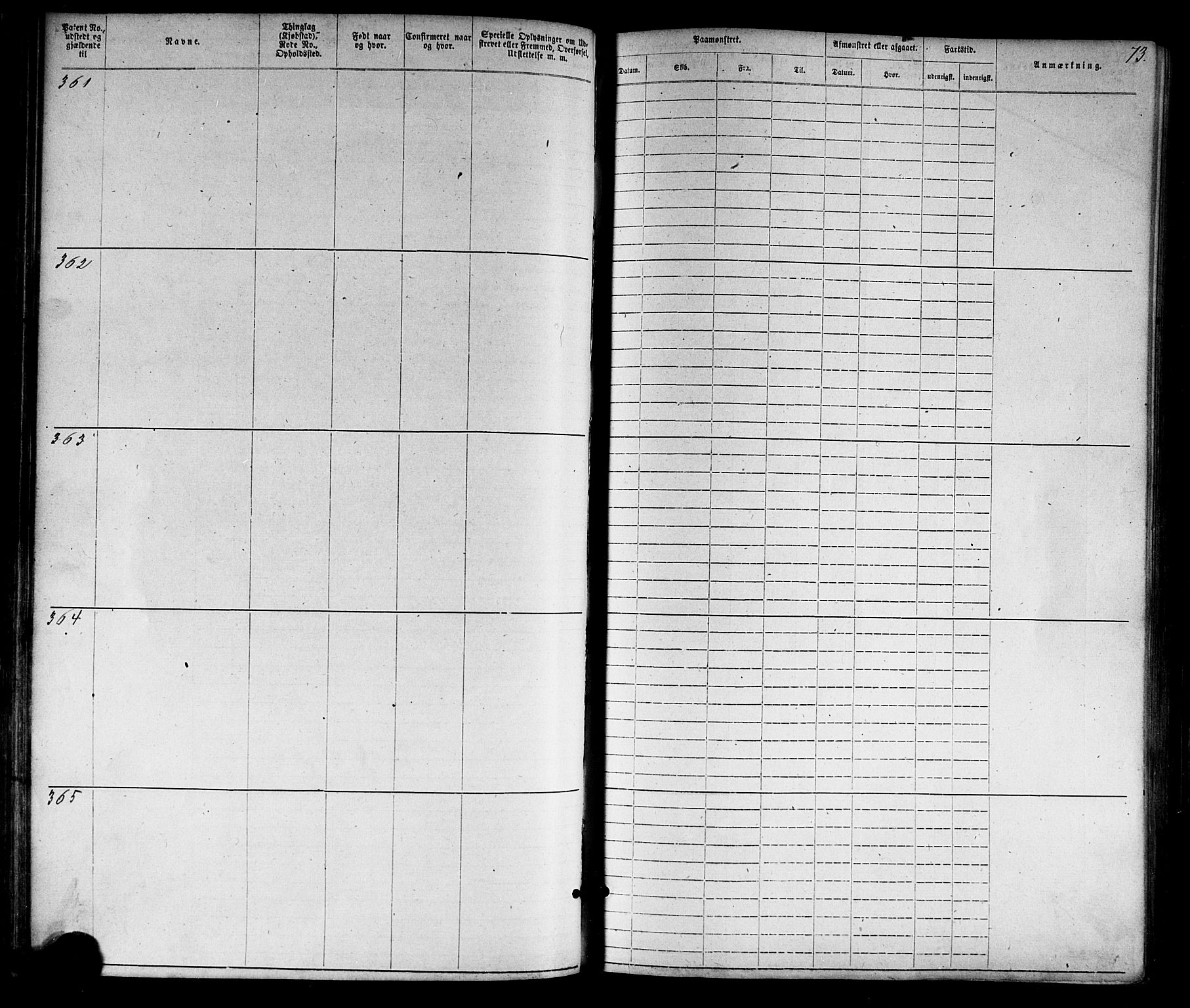 Grimstad mønstringskrets, AV/SAK-2031-0013/F/Fa/L0005: Annotasjonsrulle nr 1-1910 med register, V-18, 1870-1892, p. 96