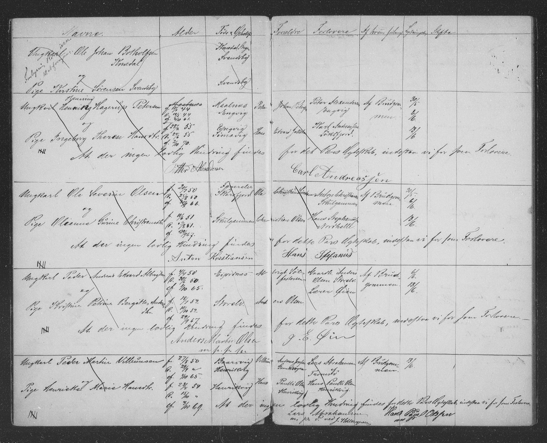 Tromsøysund sokneprestkontor, AV/SATØ-S-1304/H/Hc/L0055: Banns register no. 55, 1875-1880