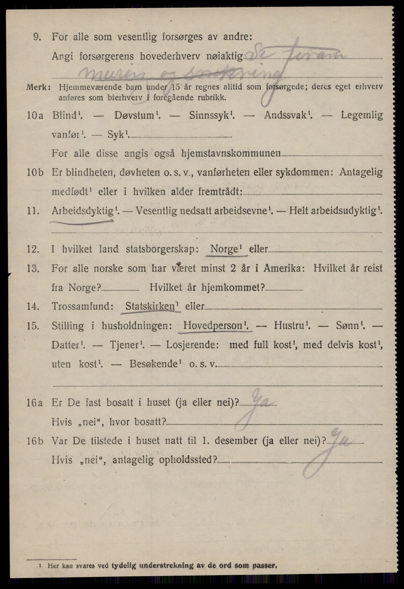 SAT, 1920 census for Gjemnes, 1920, p. 721