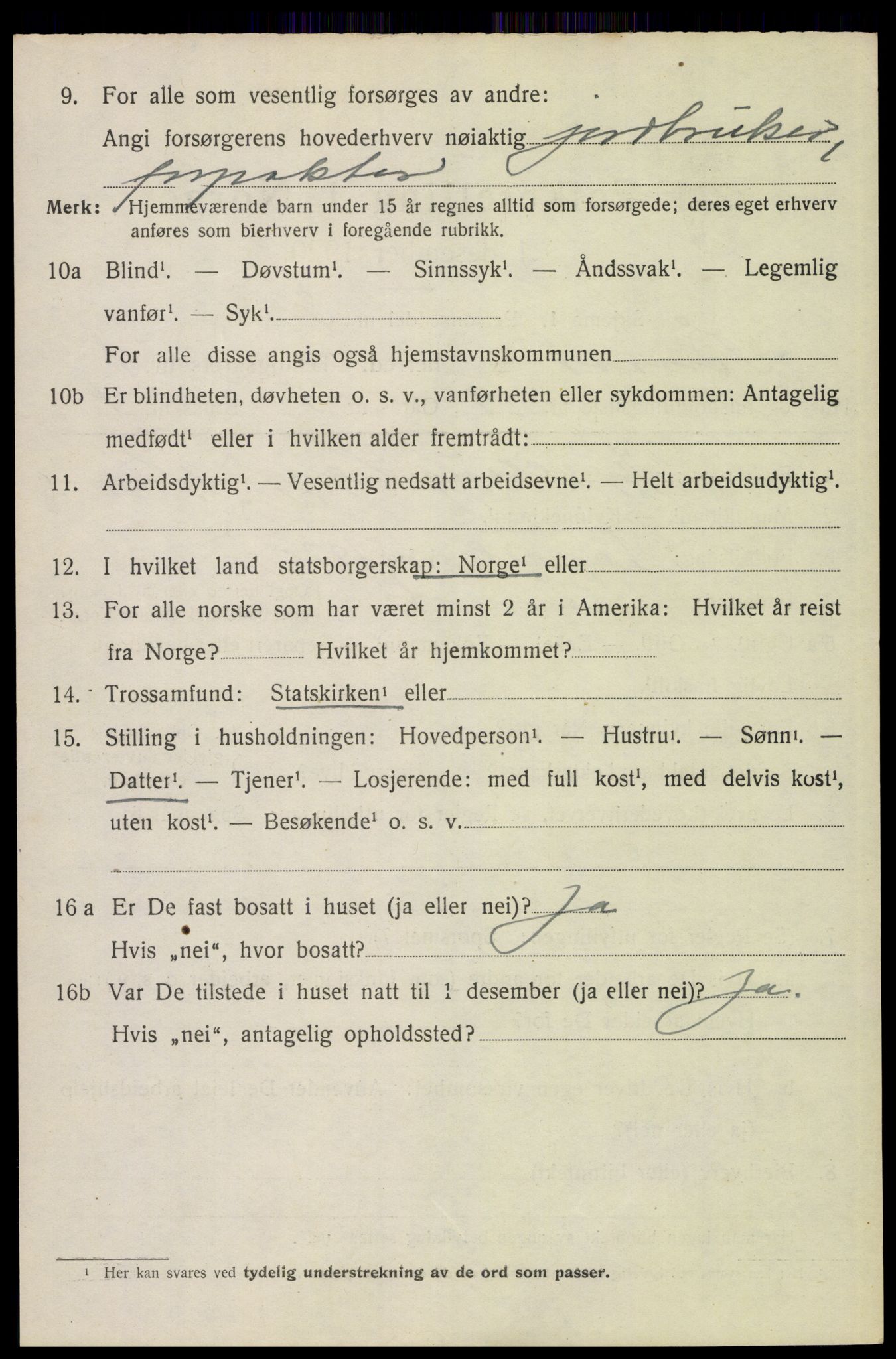 SAH, 1920 census for Åmot, 1920, p. 2048