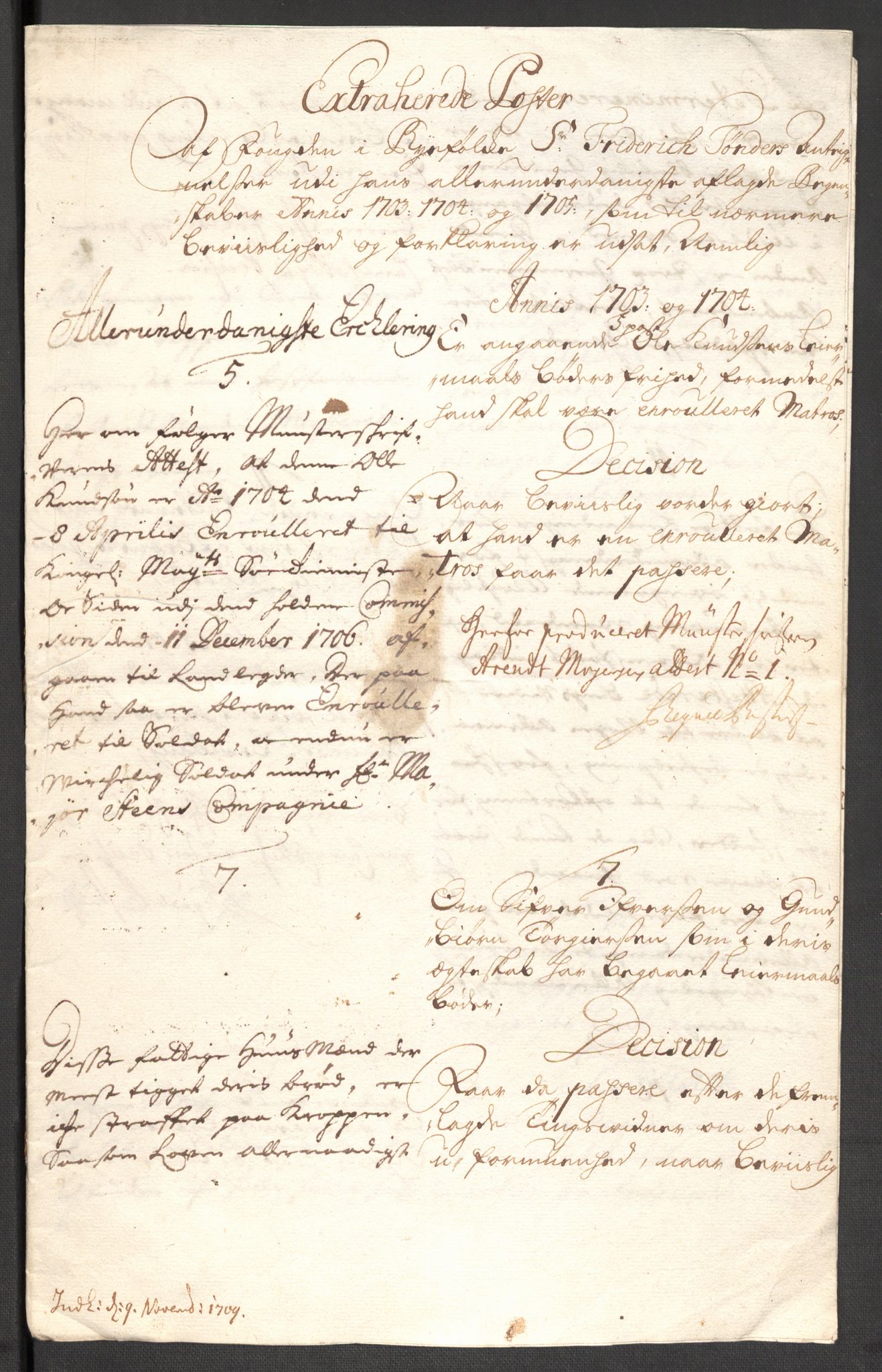 Rentekammeret inntil 1814, Reviderte regnskaper, Fogderegnskap, AV/RA-EA-4092/R47/L2860: Fogderegnskap Ryfylke, 1703-1705, p. 552