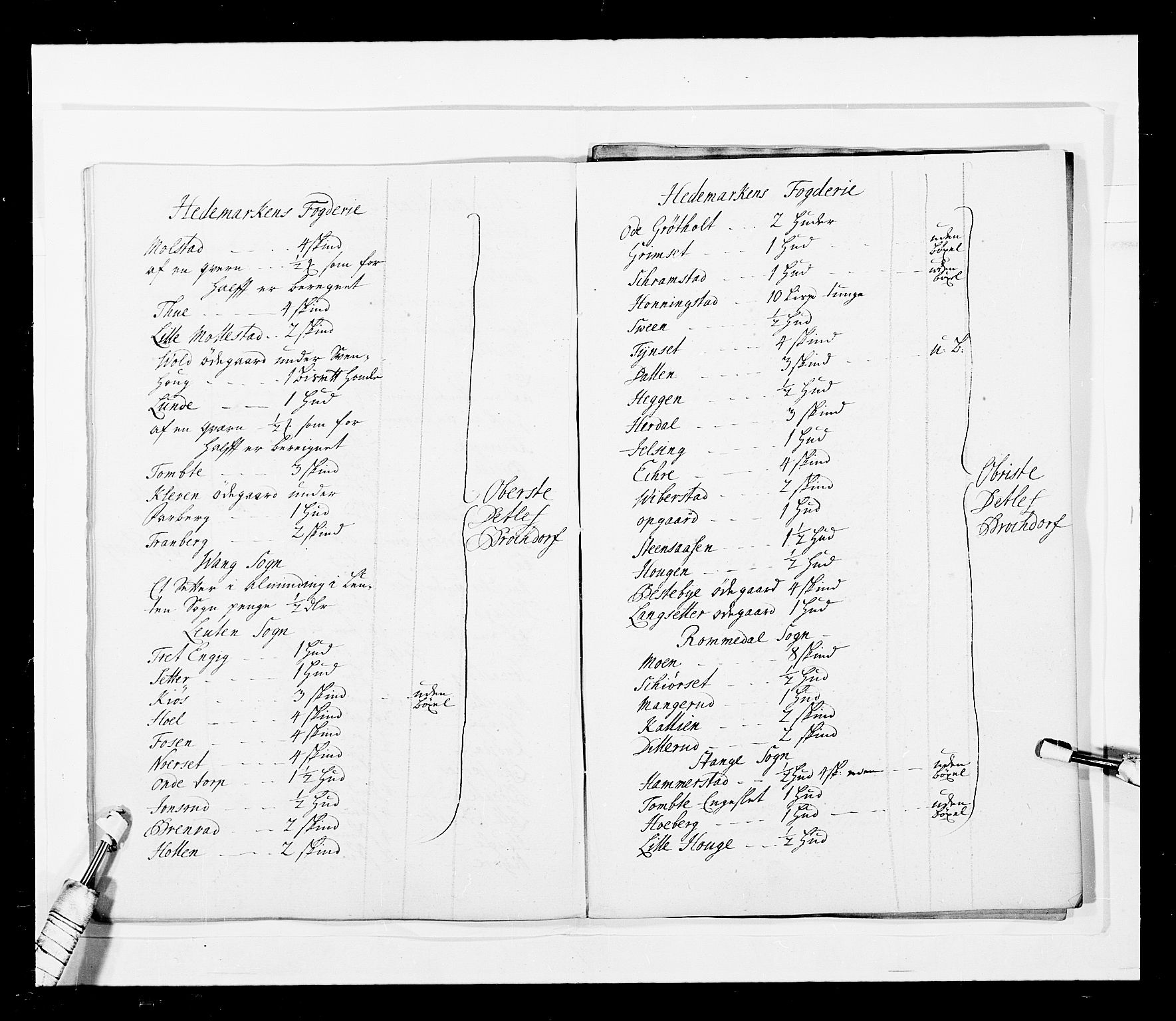 Stattholderembetet 1572-1771, AV/RA-EA-2870/Ek/L0043/0001: Jordebøker o.a. 1720-1728 vedkommende krongodset: / Dokumenter om reluisjonsgodset m.m., 1724-1728, p. 229