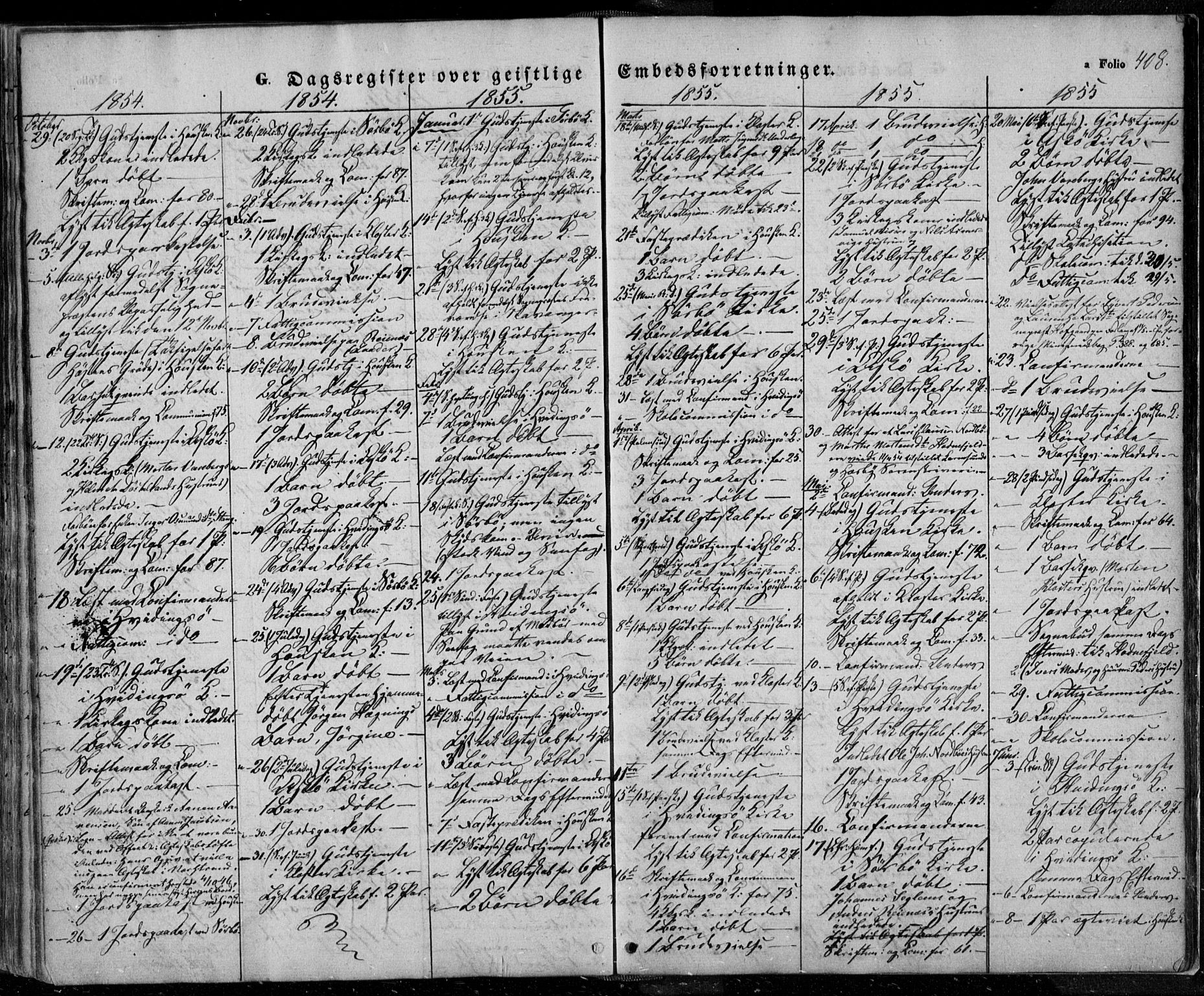 Rennesøy sokneprestkontor, SAST/A -101827/H/Ha/Haa/L0005: Parish register (official) no. A 5, 1838-1859, p. 408