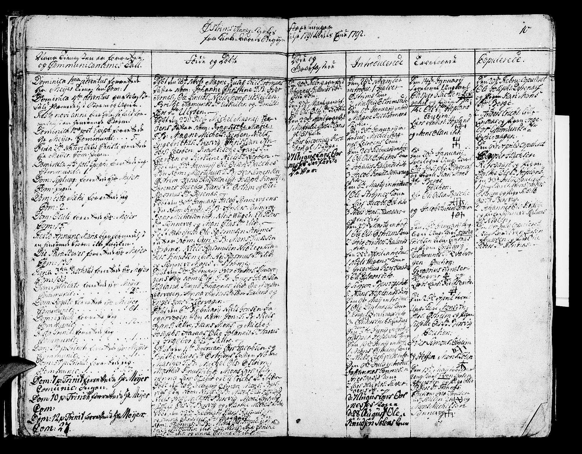 Lindås Sokneprestembete, AV/SAB-A-76701/H/Haa/Haaa/L0005: Parish register (official) no. A 5, 1791-1813, p. 10