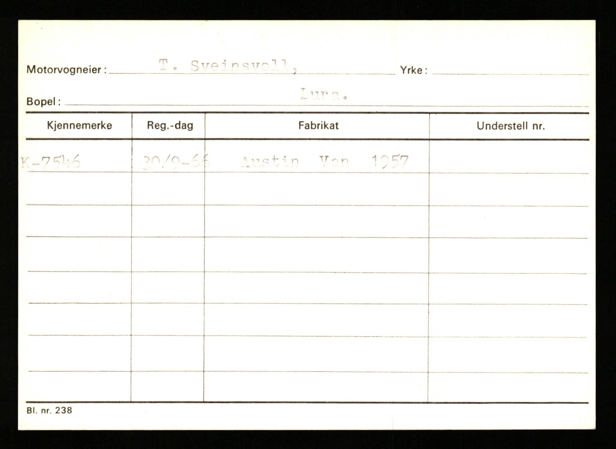 Stavanger trafikkstasjon, AV/SAST-A-101942/0/G/L0002: Registreringsnummer: 5791 - 10405, 1930-1971, p. 843