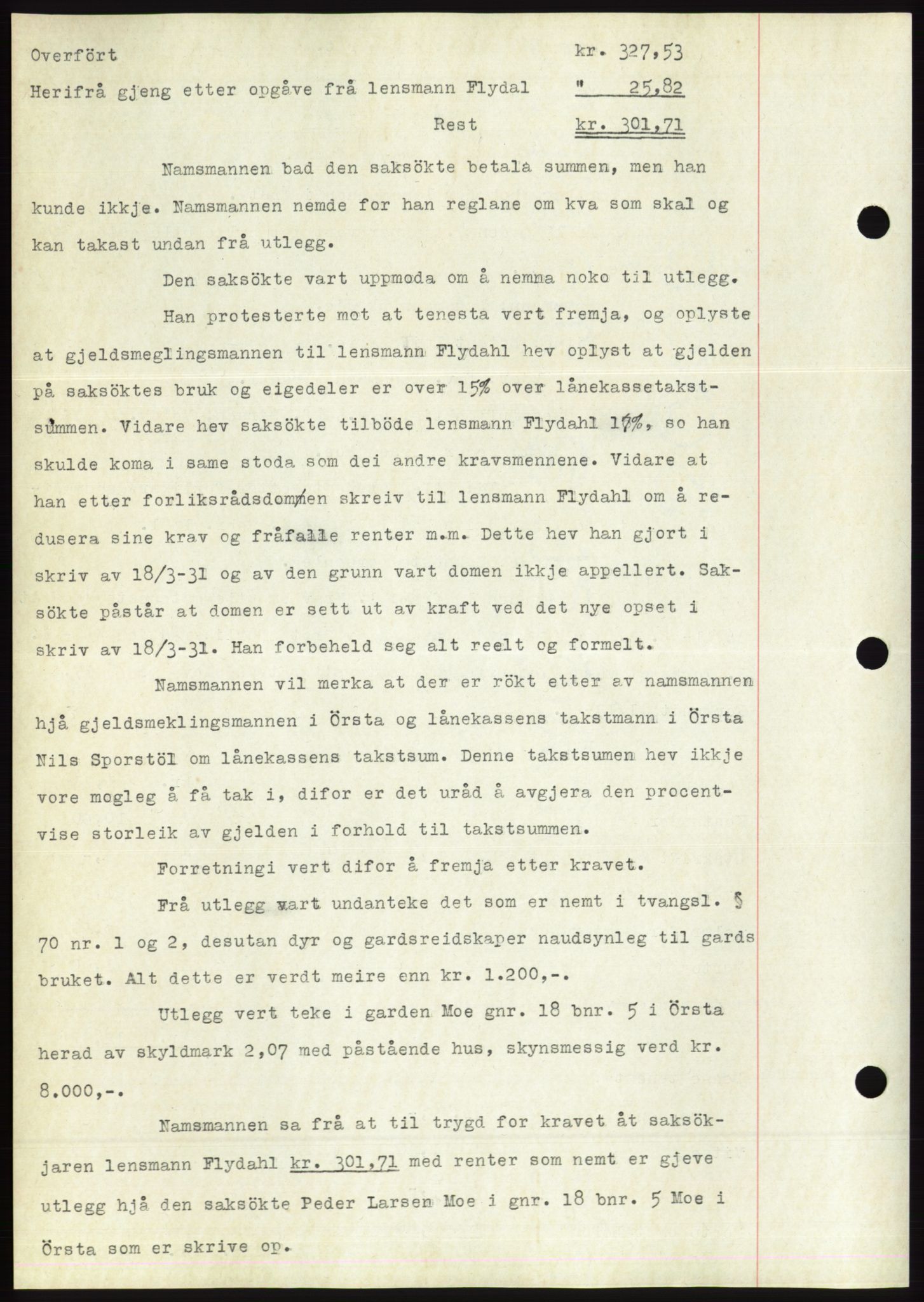 Søre Sunnmøre sorenskriveri, AV/SAT-A-4122/1/2/2C/L0060: Mortgage book no. 54, 1935-1936, Deed date: 11.01.1936