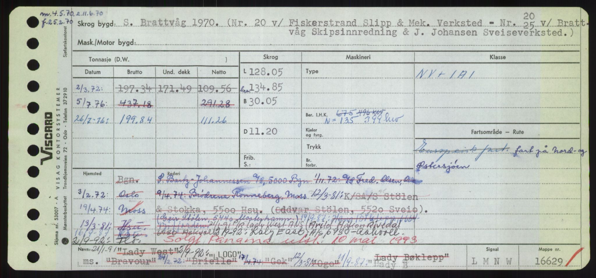 Sjøfartsdirektoratet med forløpere, Skipsmålingen, AV/RA-S-1627/H/Hd/L0023: Fartøy, Lia-Løv, p. 293