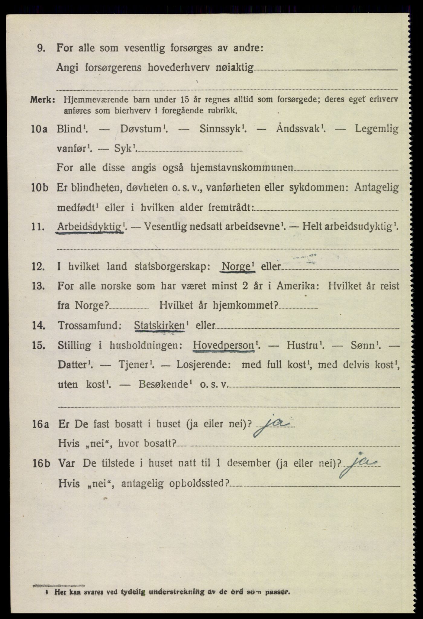 SAH, 1920 census for Sollia, 1920, p. 686