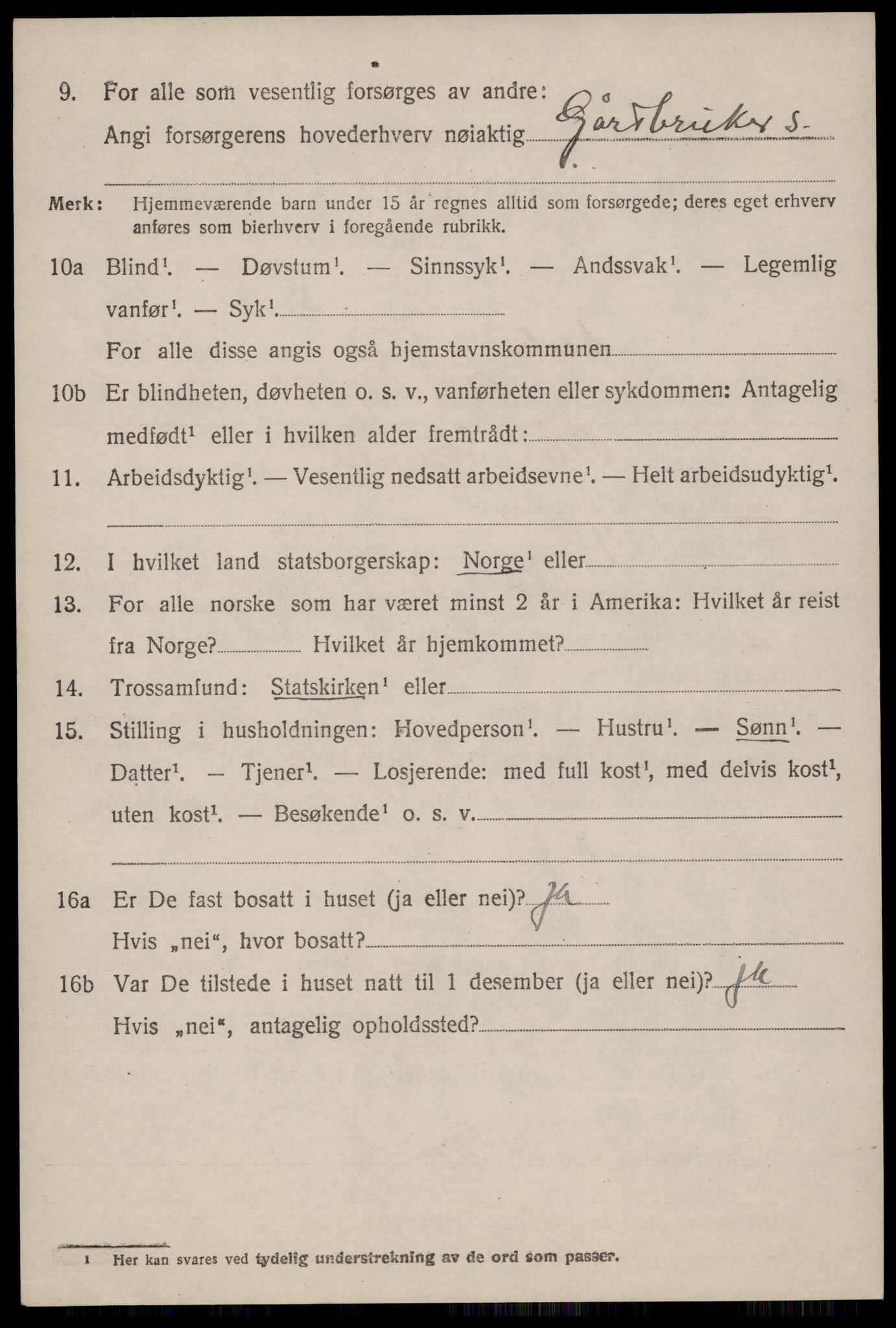 SAST, 1920 census for Nærbø, 1920, p. 4516