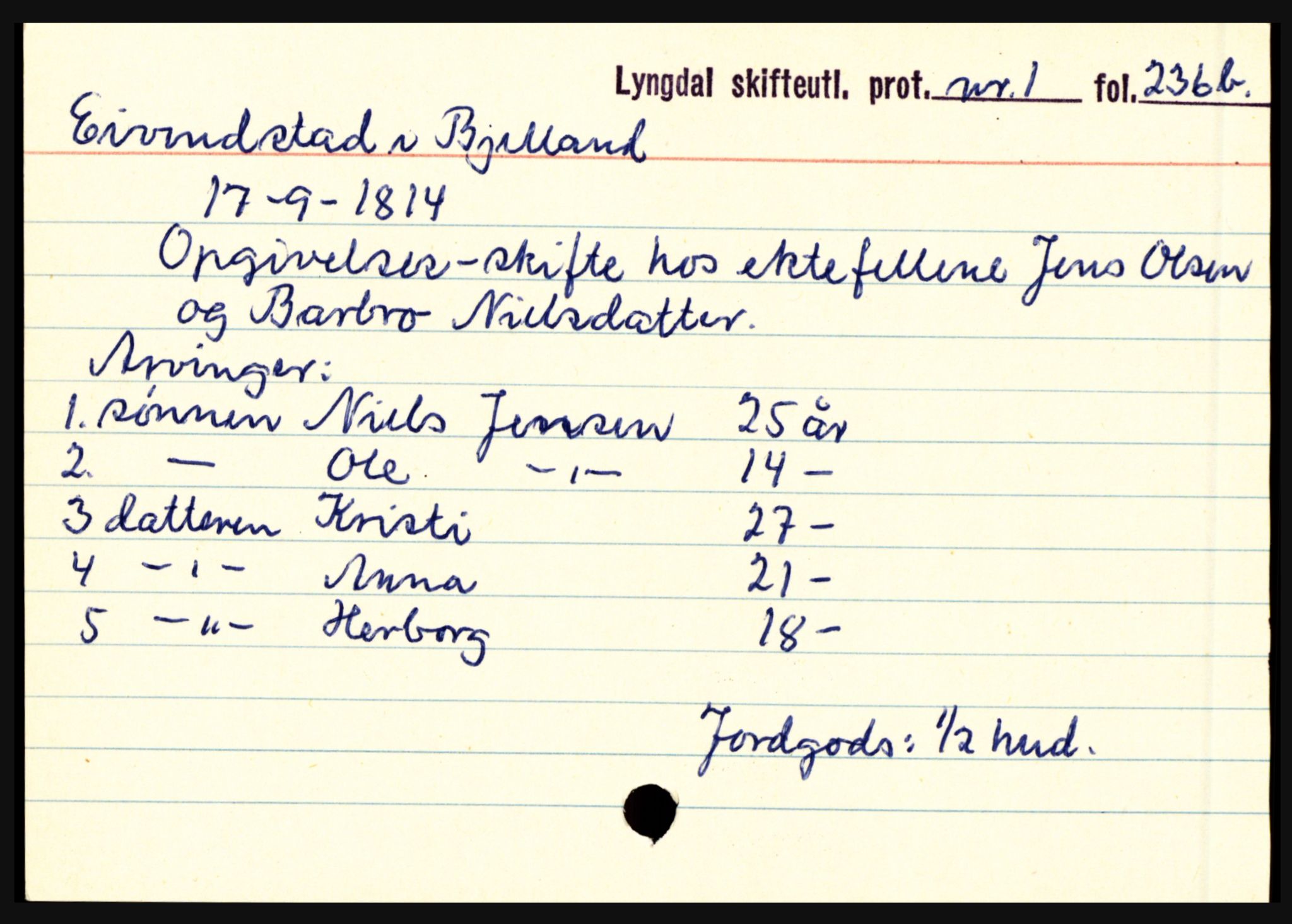 Lyngdal sorenskriveri, SAK/1221-0004/H, p. 2291