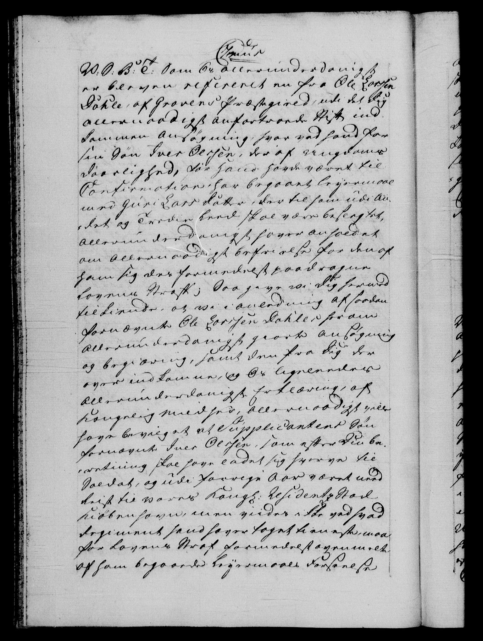 Danske Kanselli 1572-1799, AV/RA-EA-3023/F/Fc/Fca/Fcab/L0039: Norske tegnelser, 1769-1771, p. 34b