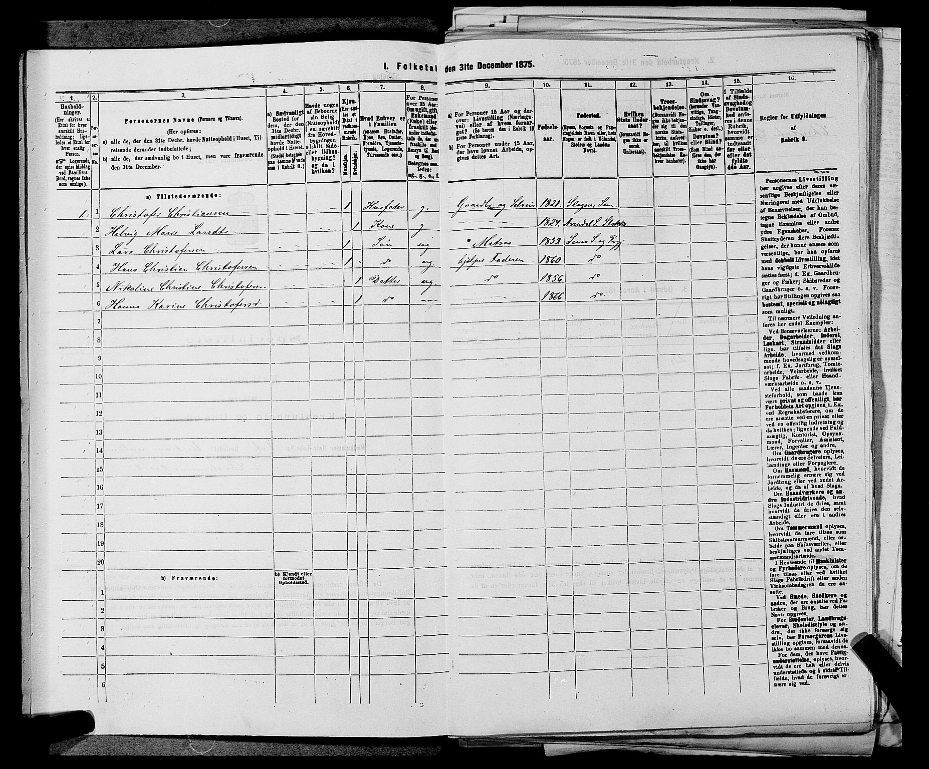 SAKO, 1875 census for 0721P Sem, 1875, p. 88