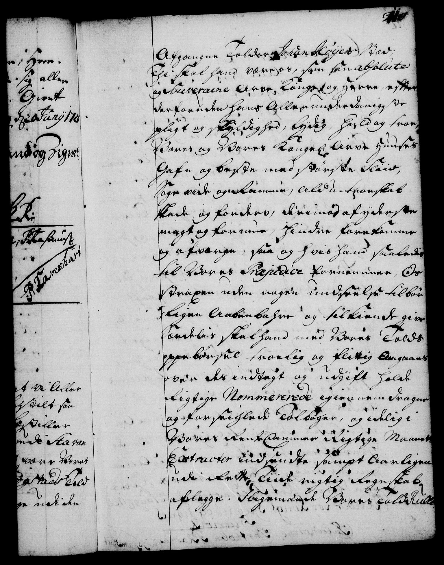 Rentekammeret, Kammerkanselliet, RA/EA-3111/G/Gg/Gge/L0001: Norsk bestallingsprotokoll med register (merket RK 53.25), 1720-1730, p. 311