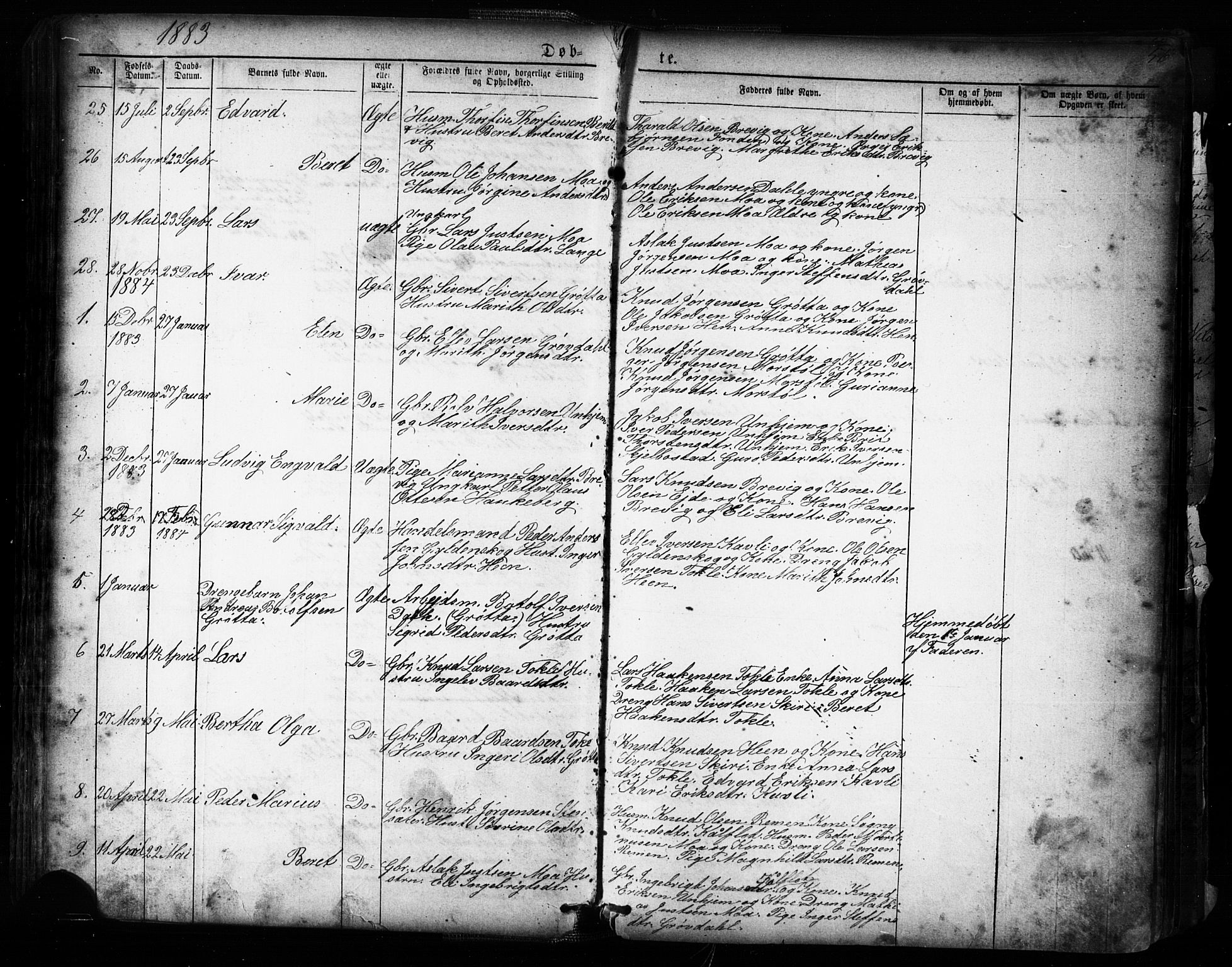 Ministerialprotokoller, klokkerbøker og fødselsregistre - Møre og Romsdal, SAT/A-1454/545/L0588: Parish register (copy) no. 545C02, 1867-1902, p. 56