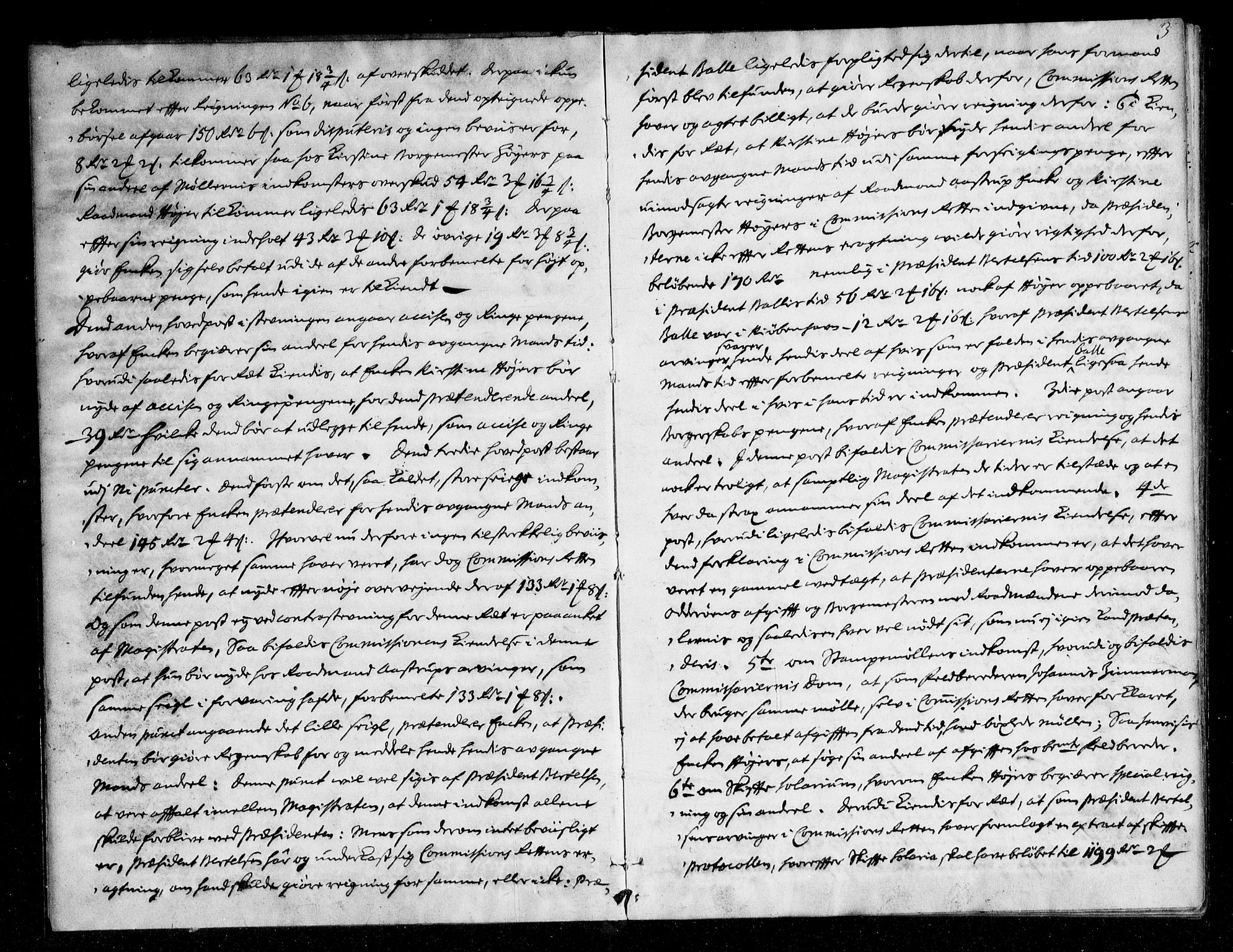 Overhoffretten 1667-1797, AV/RA-EA-2884/Aa/L0050: Avsiktsprotokoll, 1720, p. 2b-3a