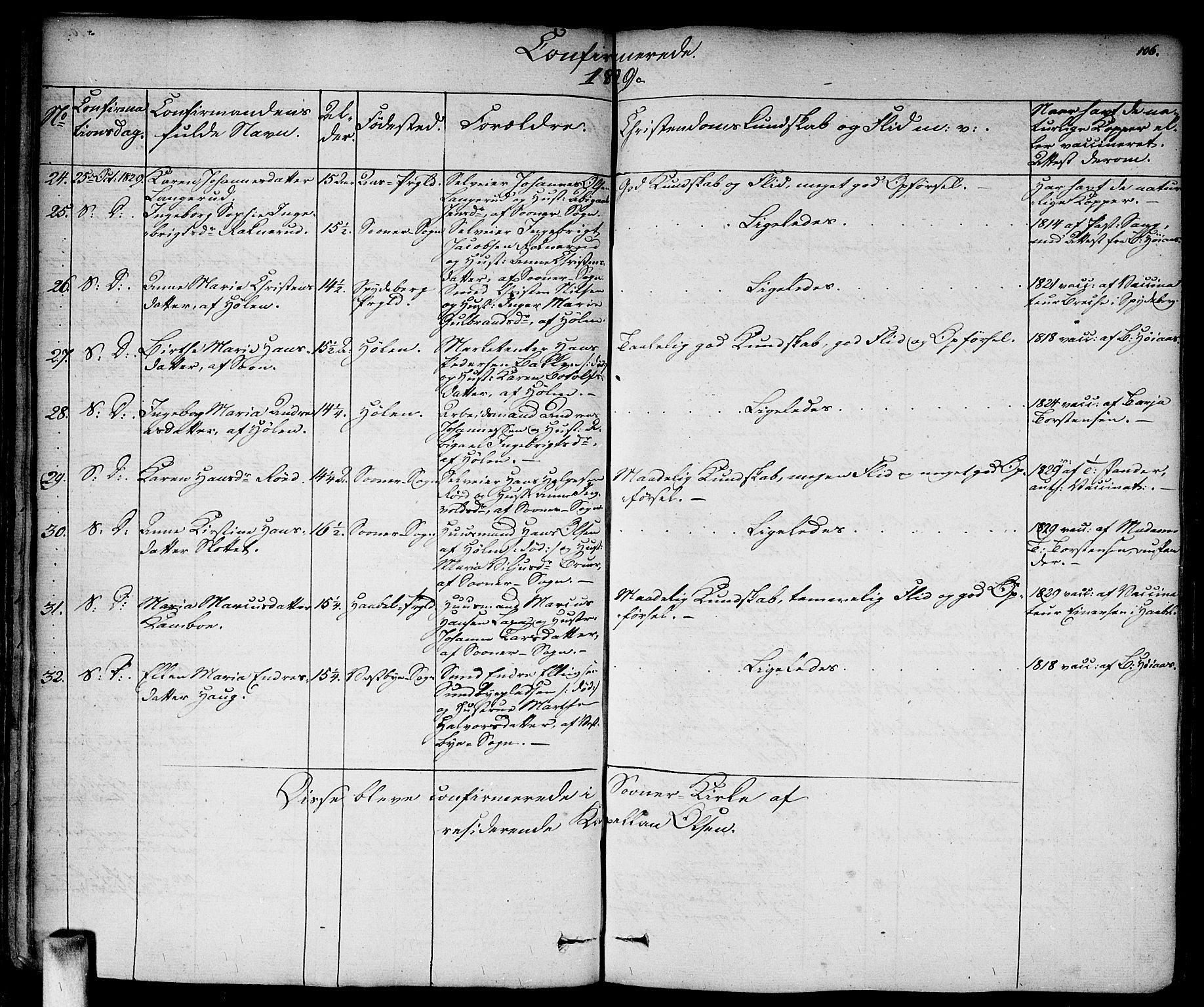 Vestby prestekontor Kirkebøker, AV/SAO-A-10893/F/Fa/L0006: Parish register (official) no. I 6, 1827-1849, p. 106