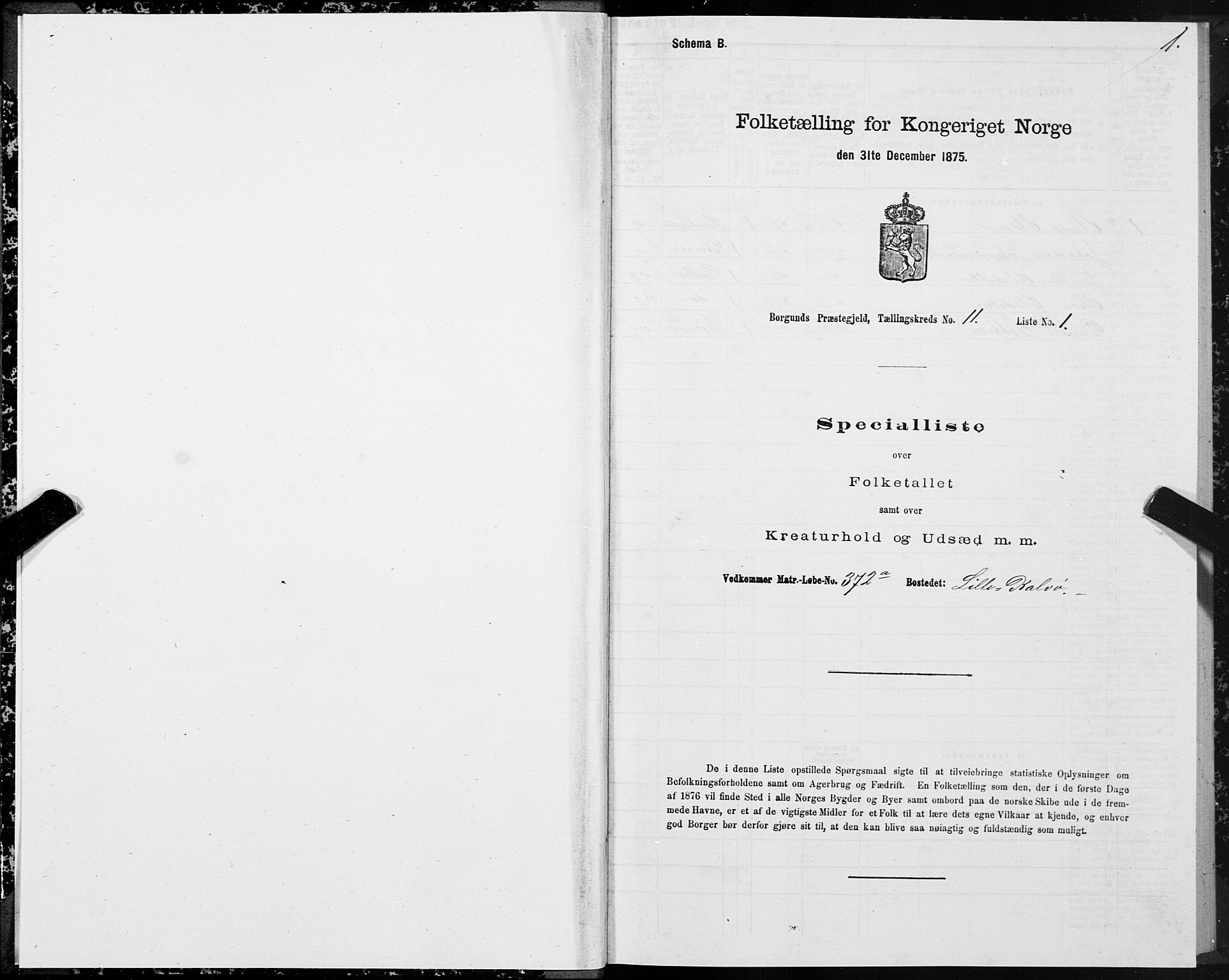 SAT, 1875 census for 1531P Borgund, 1875, p. 6001