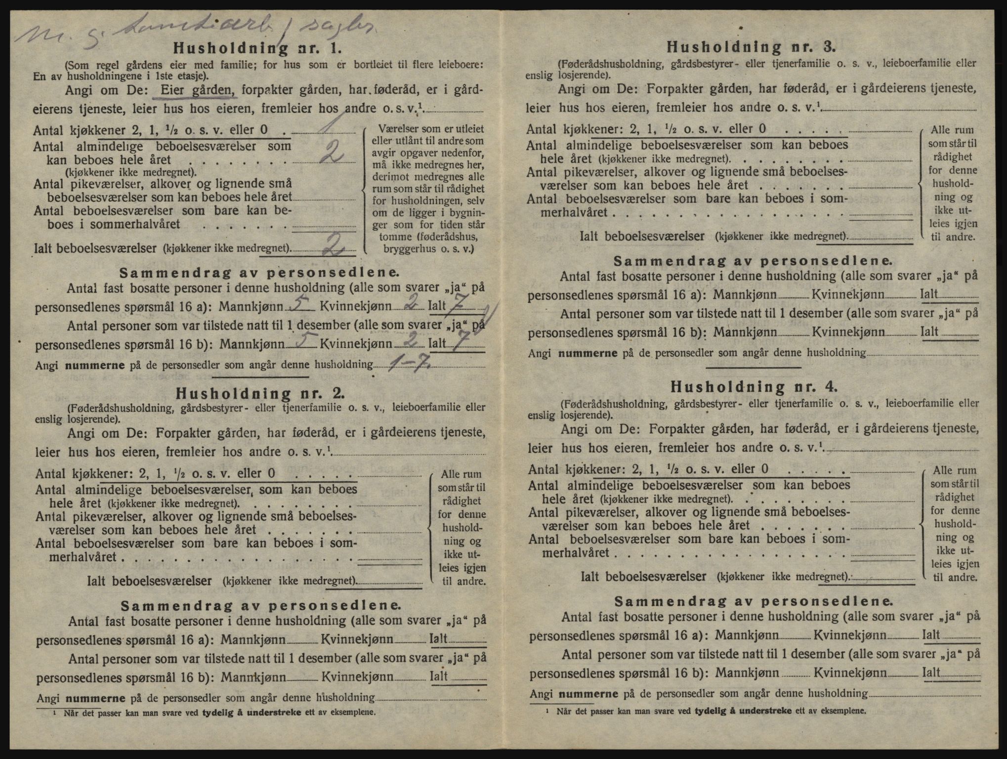 SAO, 1920 census for Glemmen, 1920, p. 2548