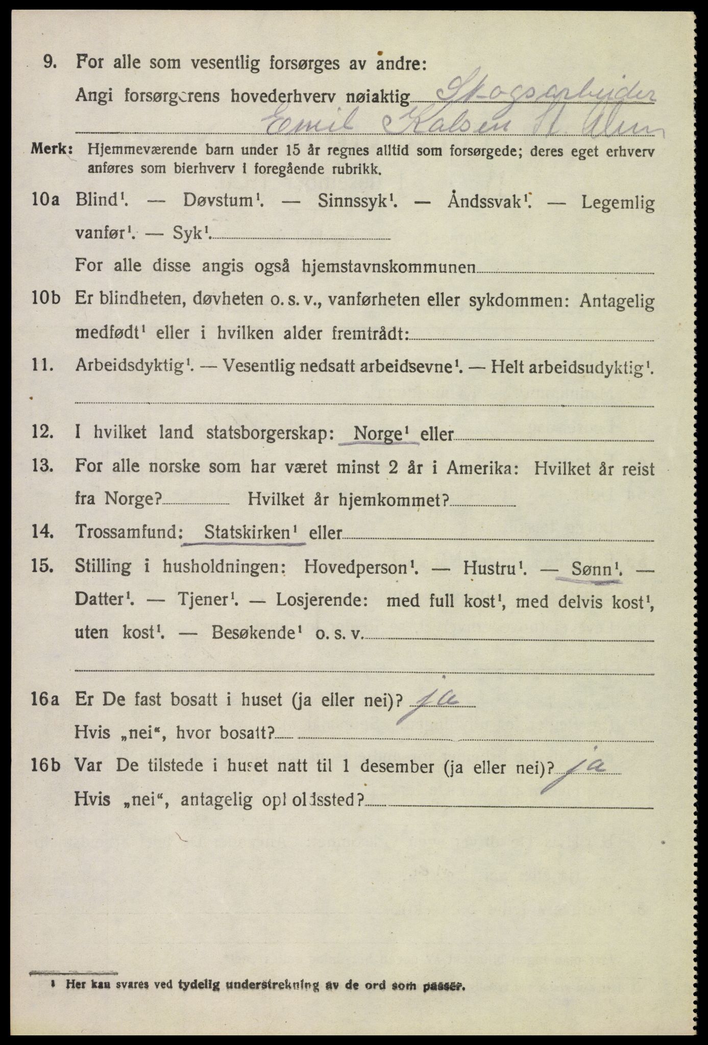 SAH, 1920 census for Stange, 1920, p. 19802