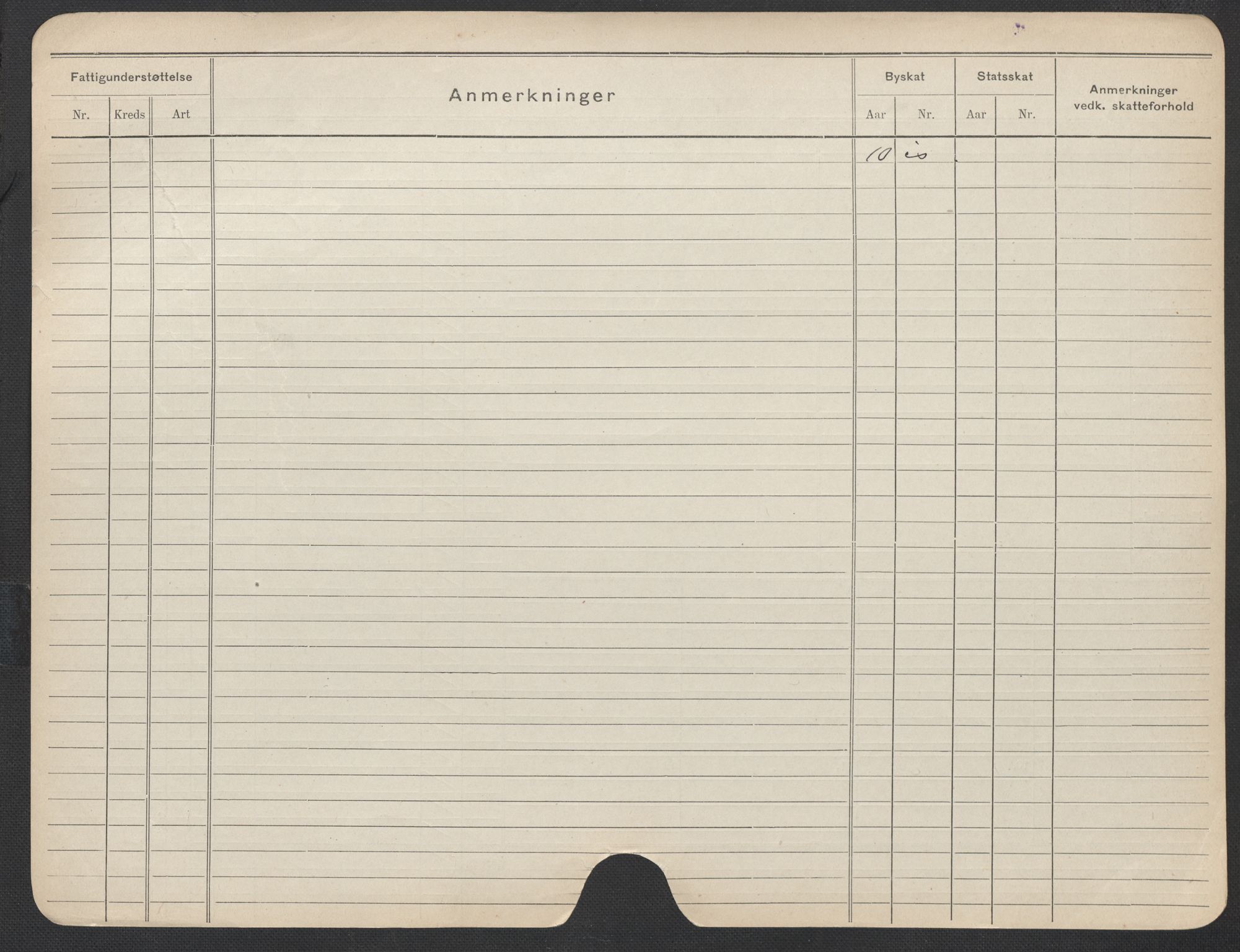 Oslo folkeregister, Registerkort, SAO/A-11715/F/Fa/Fac/L0016: Kvinner, 1906-1914, p. 327a