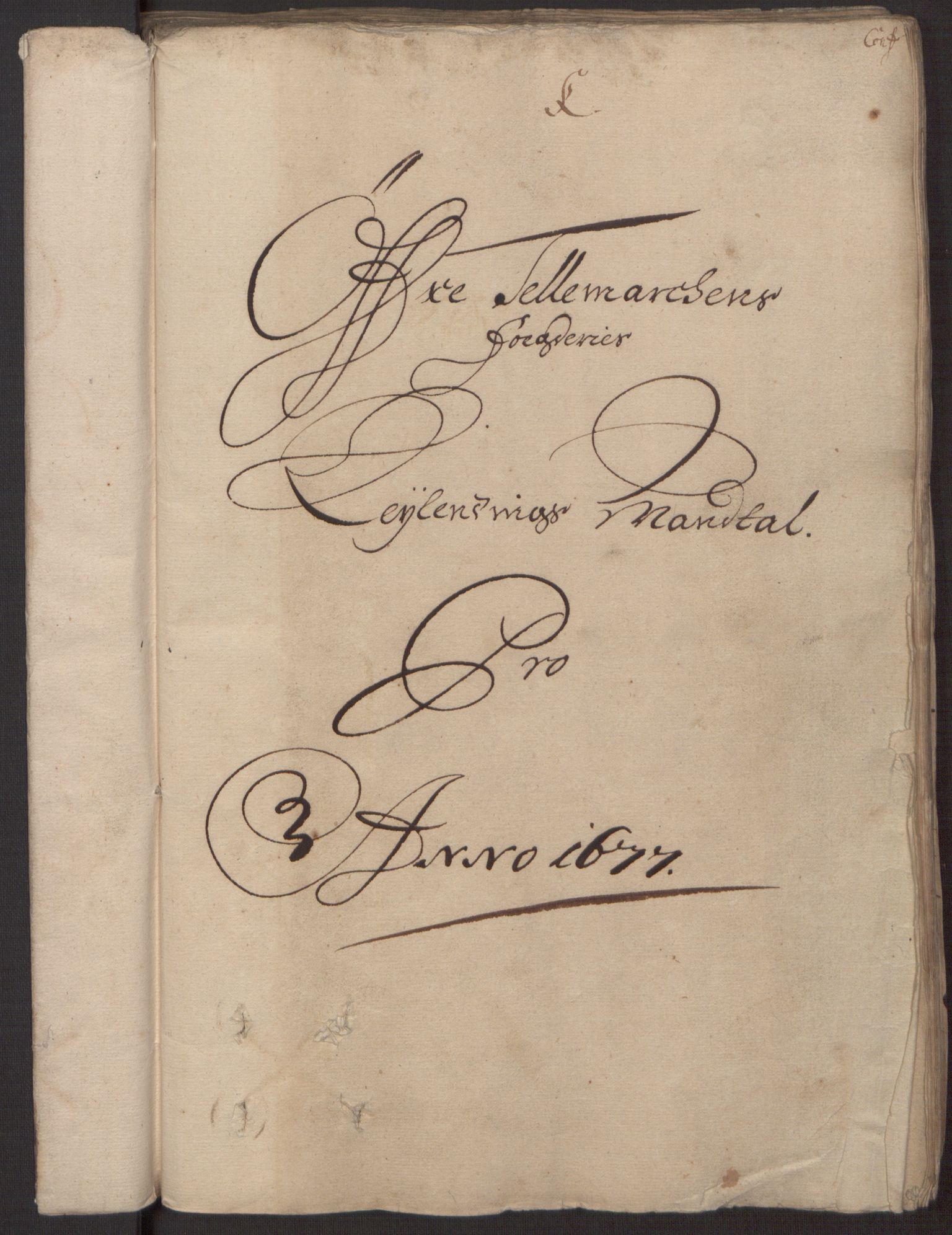 Rentekammeret inntil 1814, Reviderte regnskaper, Fogderegnskap, AV/RA-EA-4092/R35/L2067: Fogderegnskap Øvre og Nedre Telemark, 1677, p. 25